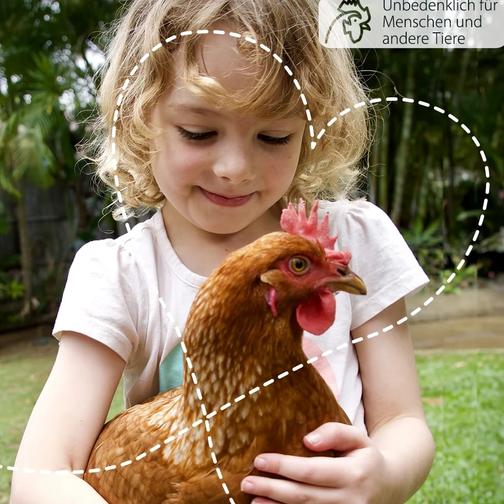 Petigi GeflügelHerz 100% Natural baño de Polvo contra ácaros para Pollos 25 kg