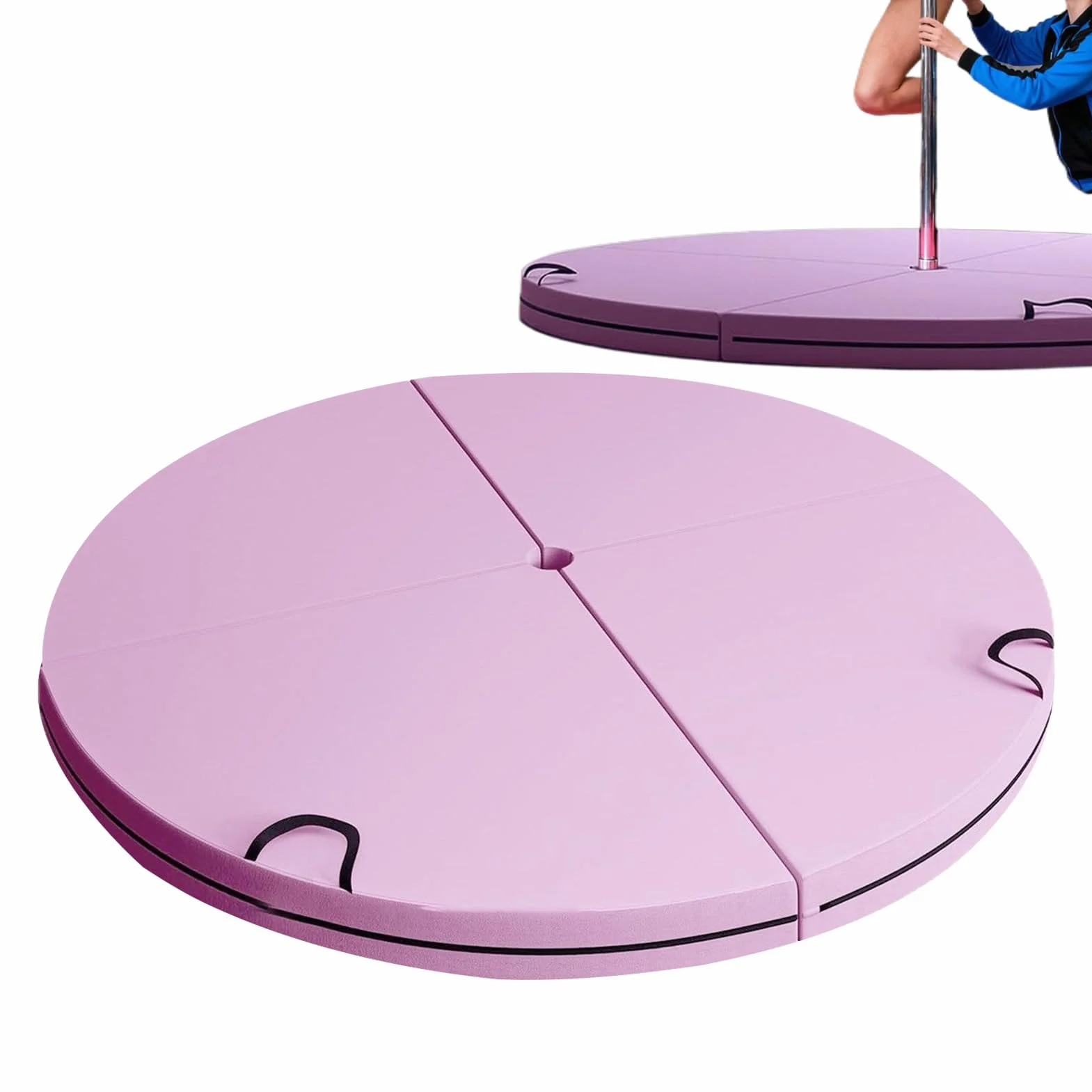 Colchoneta Para Baile De Barra Almohadilla Espuma Gruesa Pole Dance Gimnasio Yoga Entrenamiento