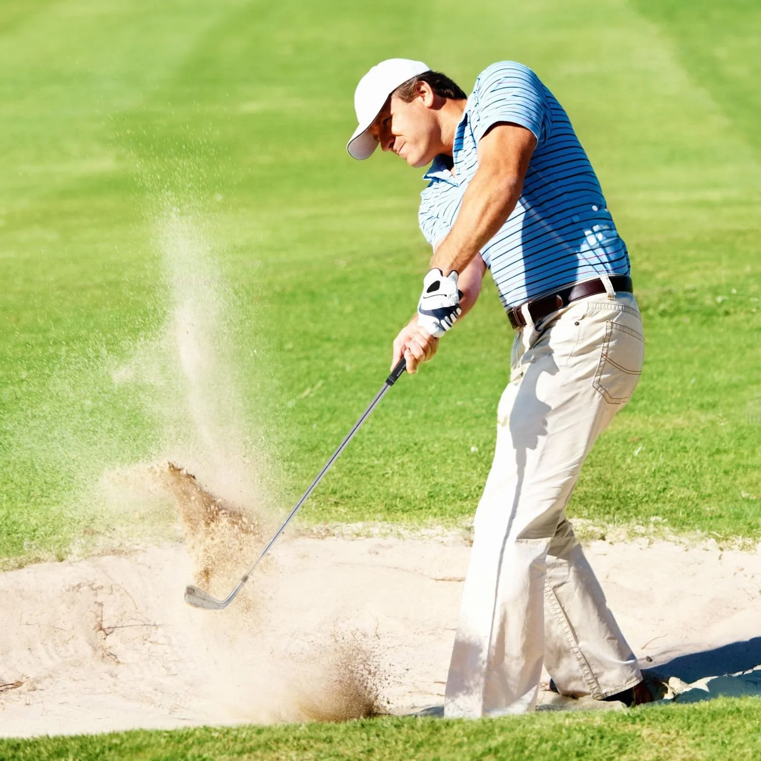 Juego de cuñas de golf 50-70 grados, cuña de arena, hueco y lóbulo, mano derecha, cara fresada