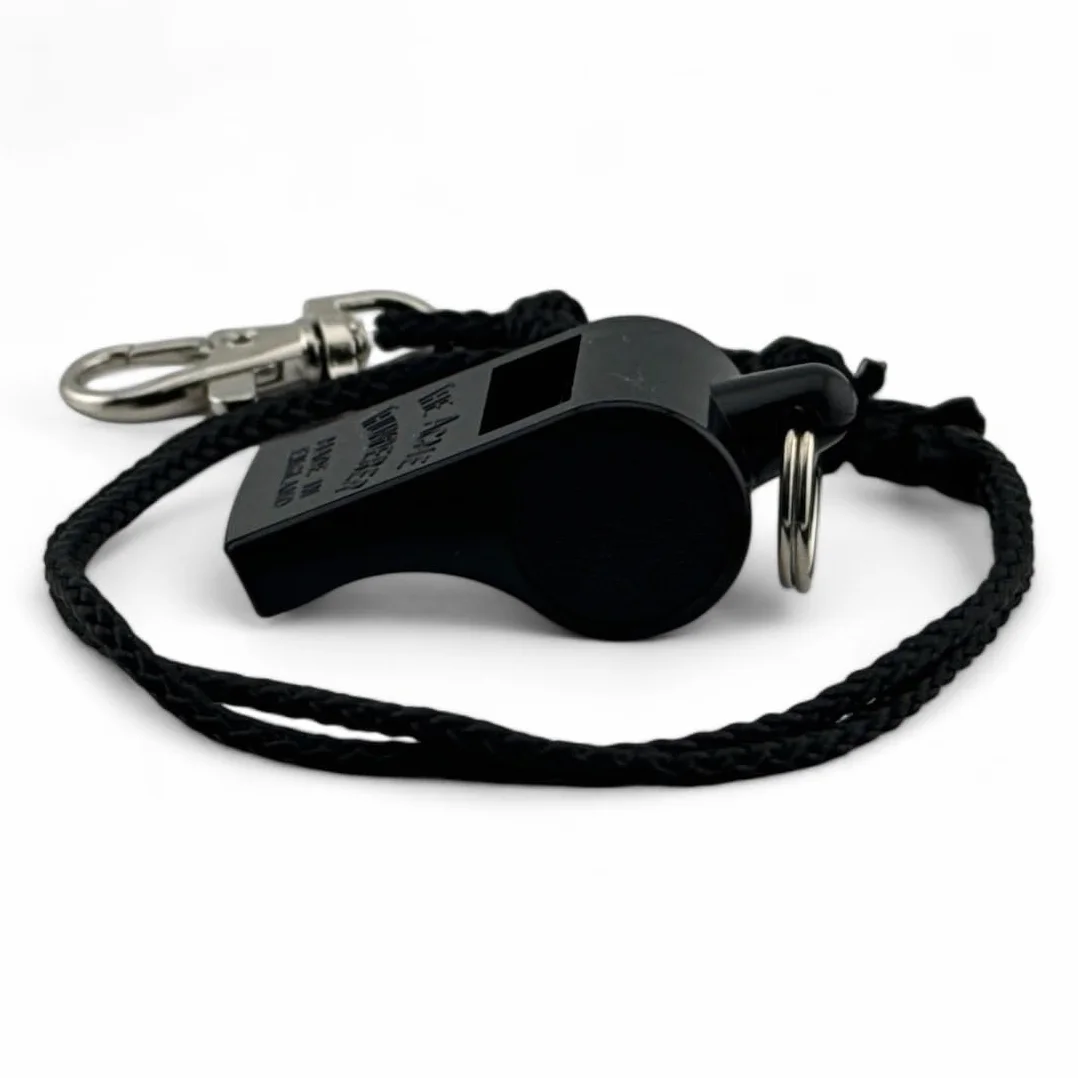 ACME Thunderer No. 560 Silbato de árbitro negro tono claro