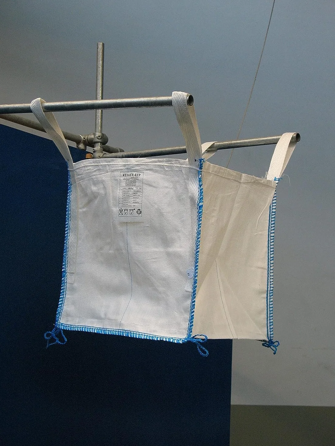MULTISAC 6/R | Big Bag (FIBC) 60x60X60cm 500 kg. Boca abierta y Fondo plano. (1)