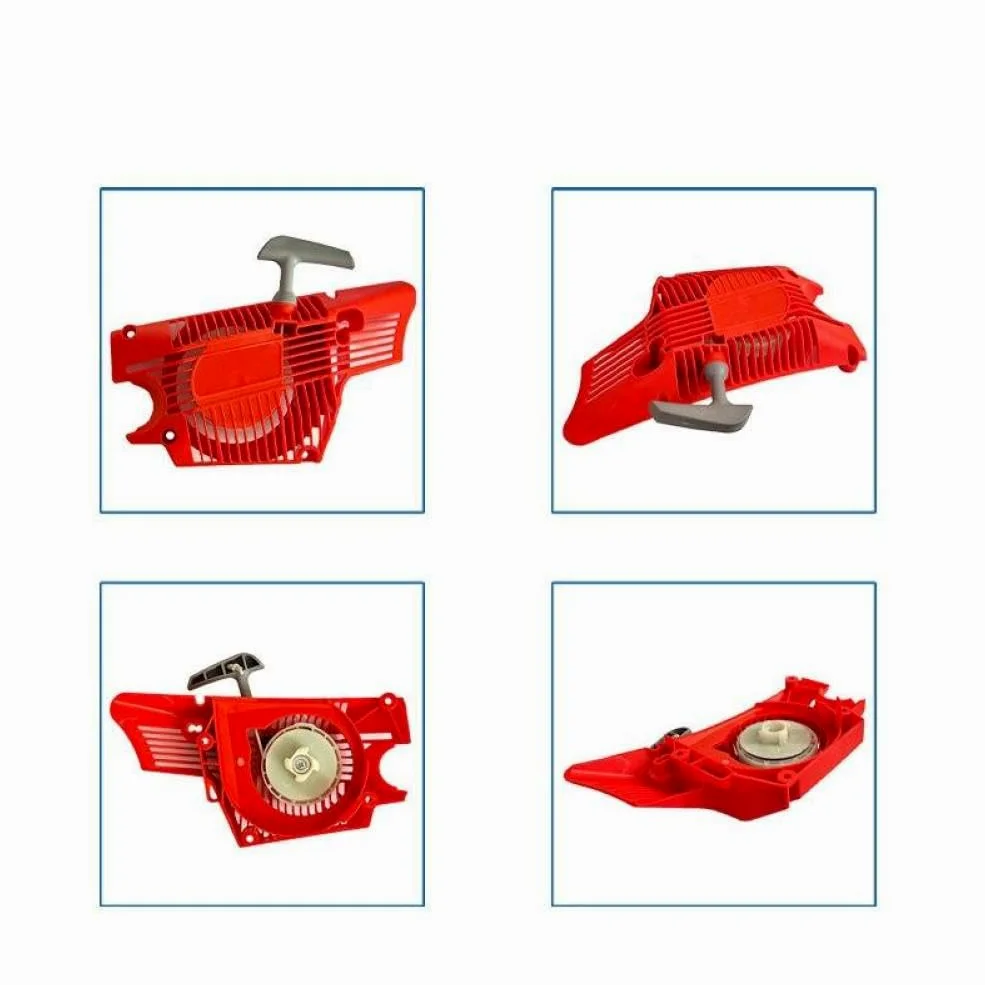 Arrancador de retroceso Compatible con GSH 510 GSH 560 MTH 5600 5800, cubierta de polea de arranque de sierra de cadena, mango de agarre de cuerda