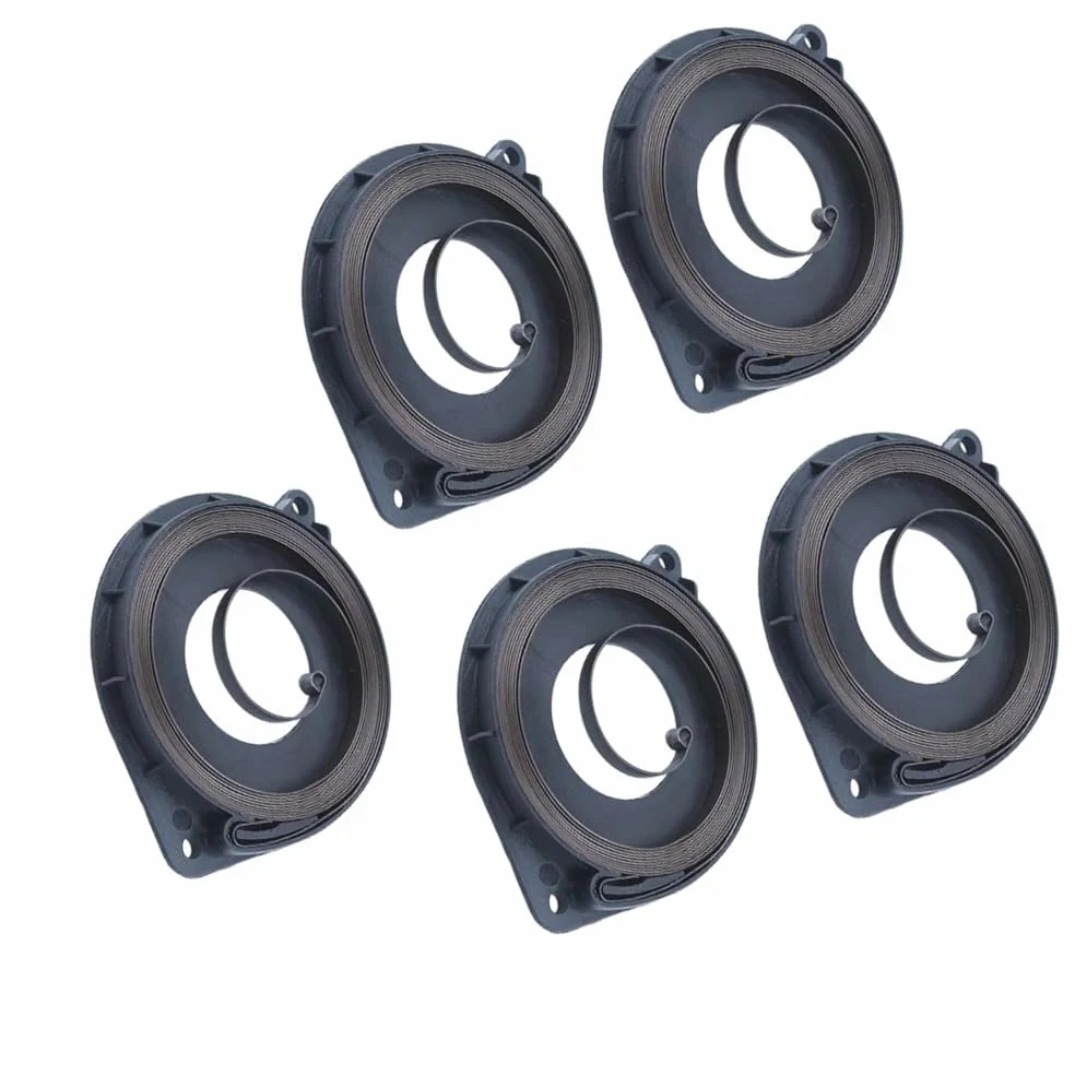 5X Muelles de Retorno de Retroceso compatibles con motosierras 445, 450, 445E, 450E, 455E, 460, 461 y 455. Reemplazo de Pieza Compatible con 537241701.