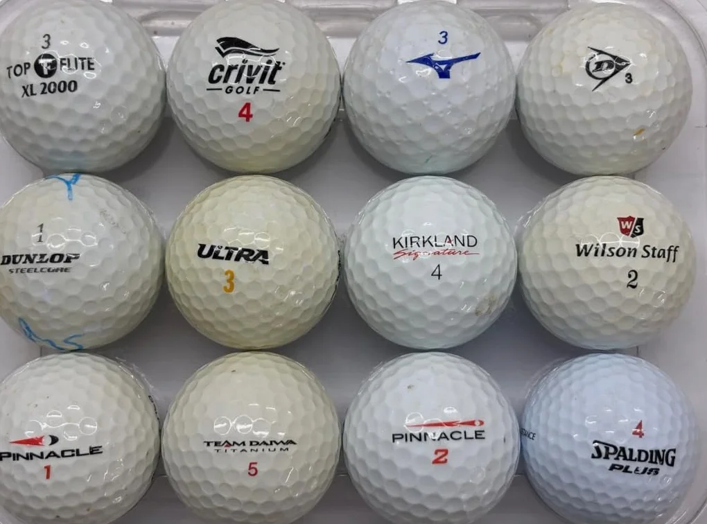 Pelotas de golf grado 2 - Bolas de lago usadas 100 unidades