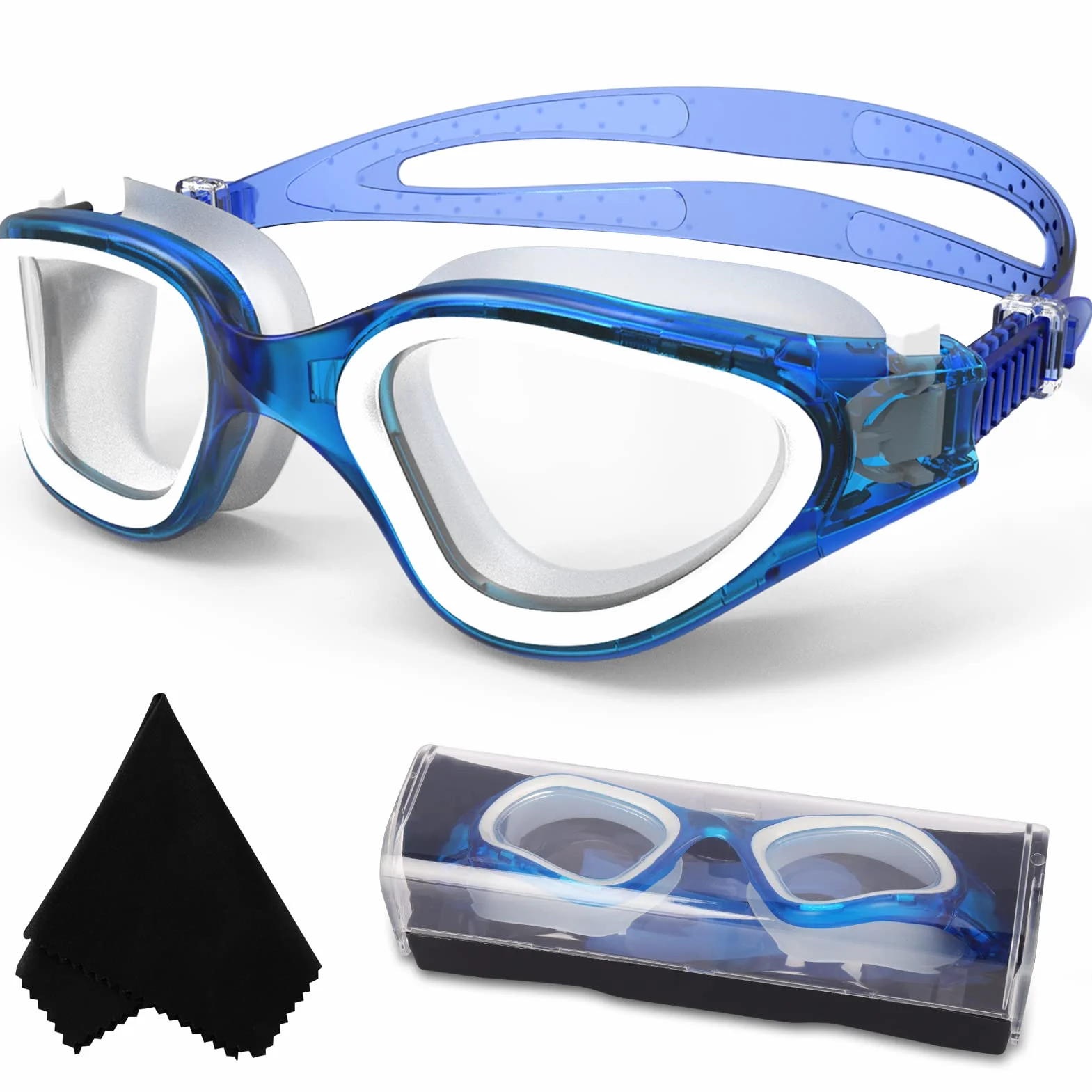 Winline Gafas de natación polarizadas Anti-vaho protección UV sin filtraciones Clara