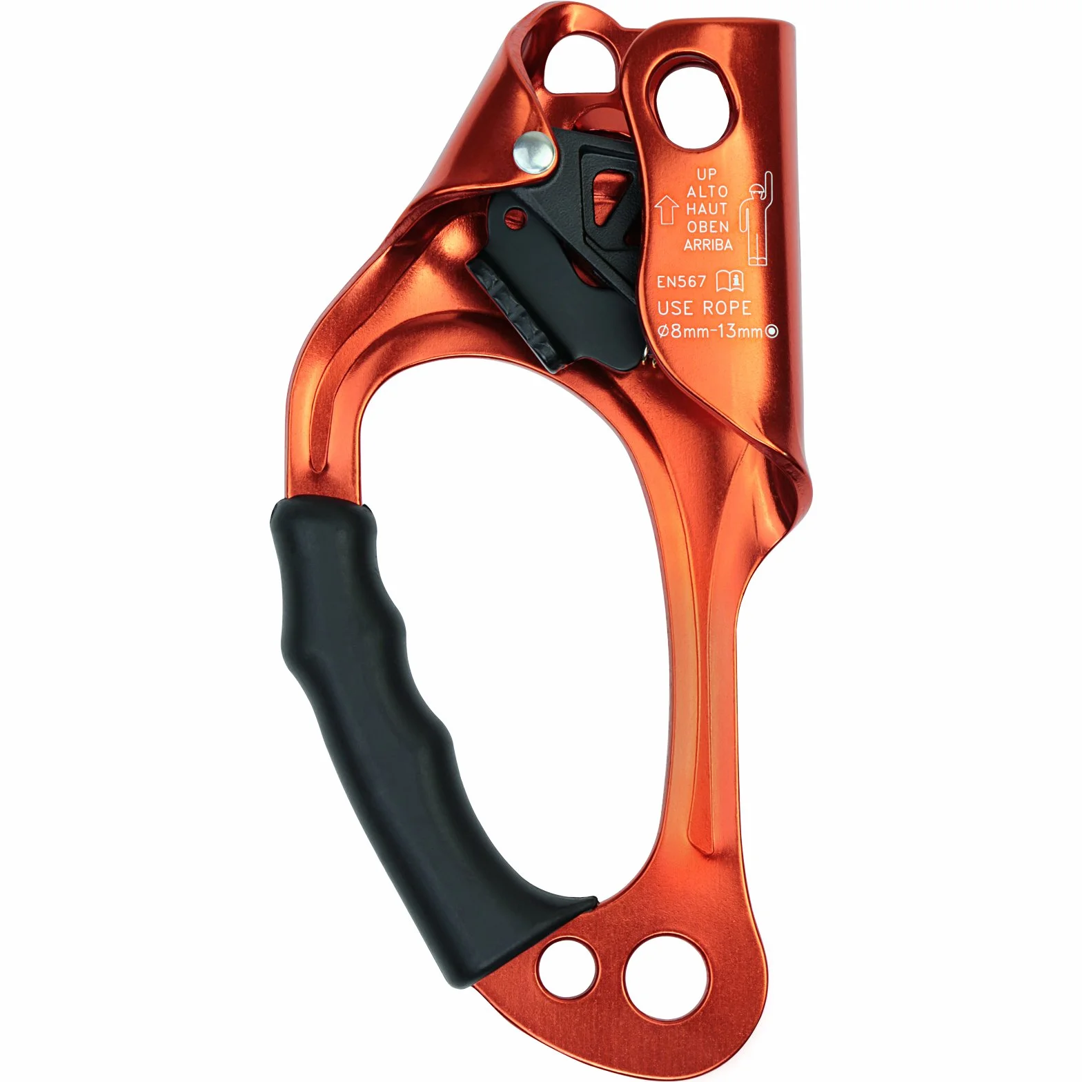 ALPIDEX Puño Bloqueador Izquierda para Cuerdas 8-13 mm