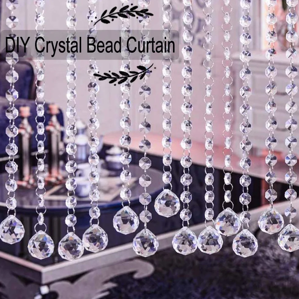 MerryNine Paquete de 2 prismas de bola de cristal, atrapasueños de arco iris, prismas de cristales colgantes para ventanas, para Feng Shui, para regalo (transparente) (50 mm)
