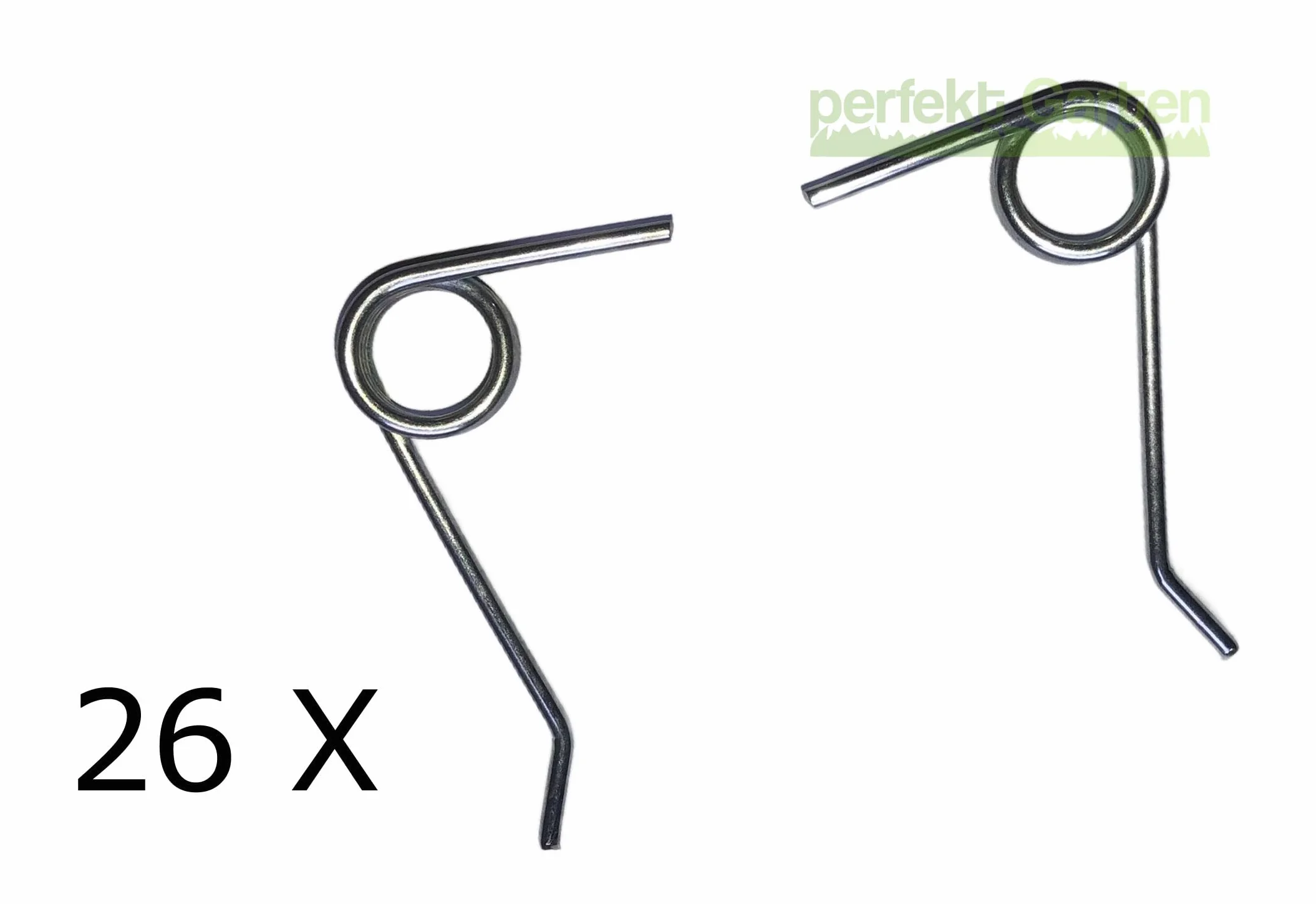 perfektGarten 26 resortes fuertes 13 x derecha + 13 x izquierda, compatible con escarificador Sterwins 360 ESC de 1500 W