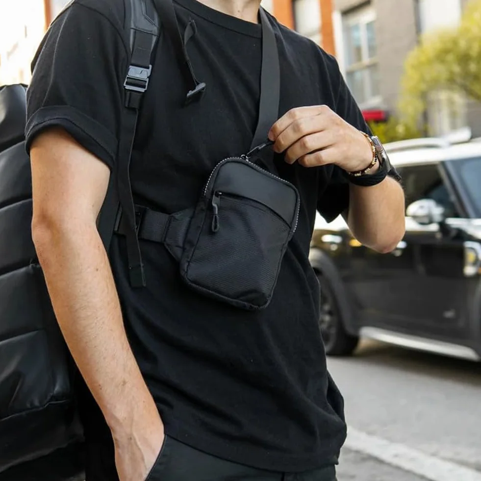 Concept Collective Bolso bandolera impermeable viaje hombre mujer