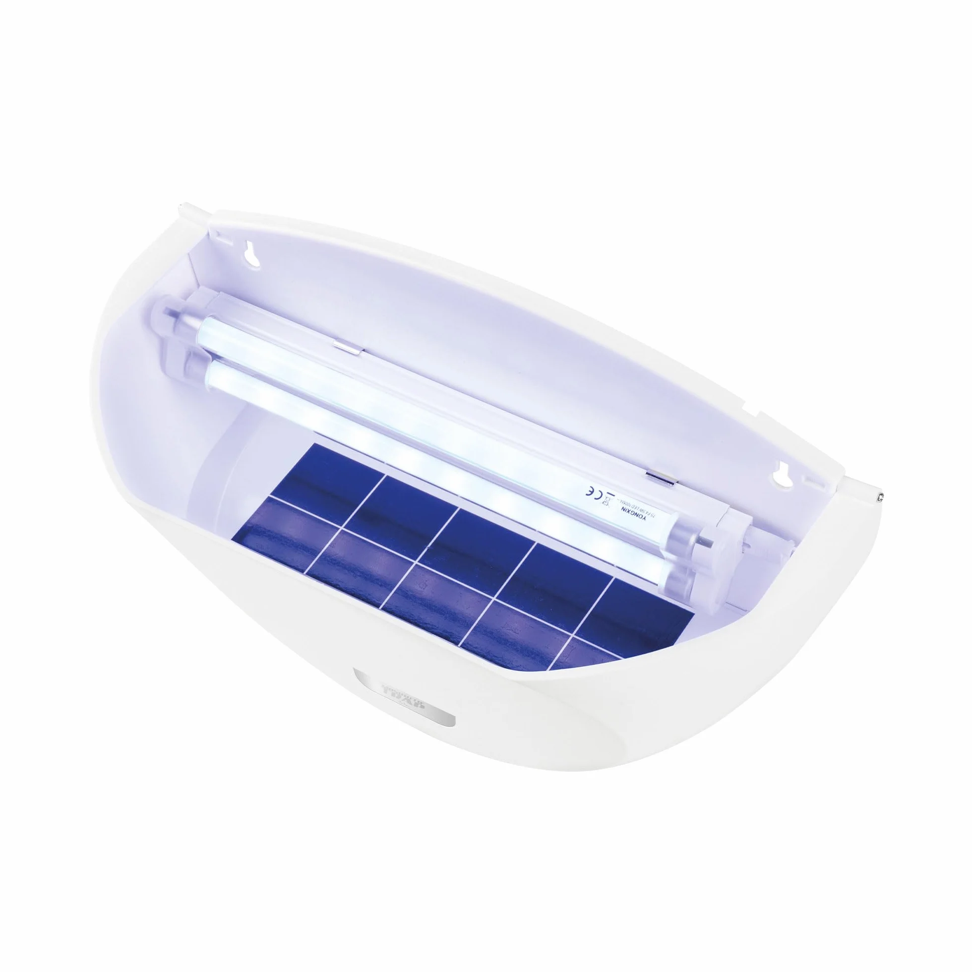 JATA HOGAR MOST2551 - Antimosquitos Eléctrico UV Profesional 50 m², Mata Insectos con Placas Adhesivas, Trampa Mosquitos Interior, Montaje en Pared, Silencioso y sin Químicos