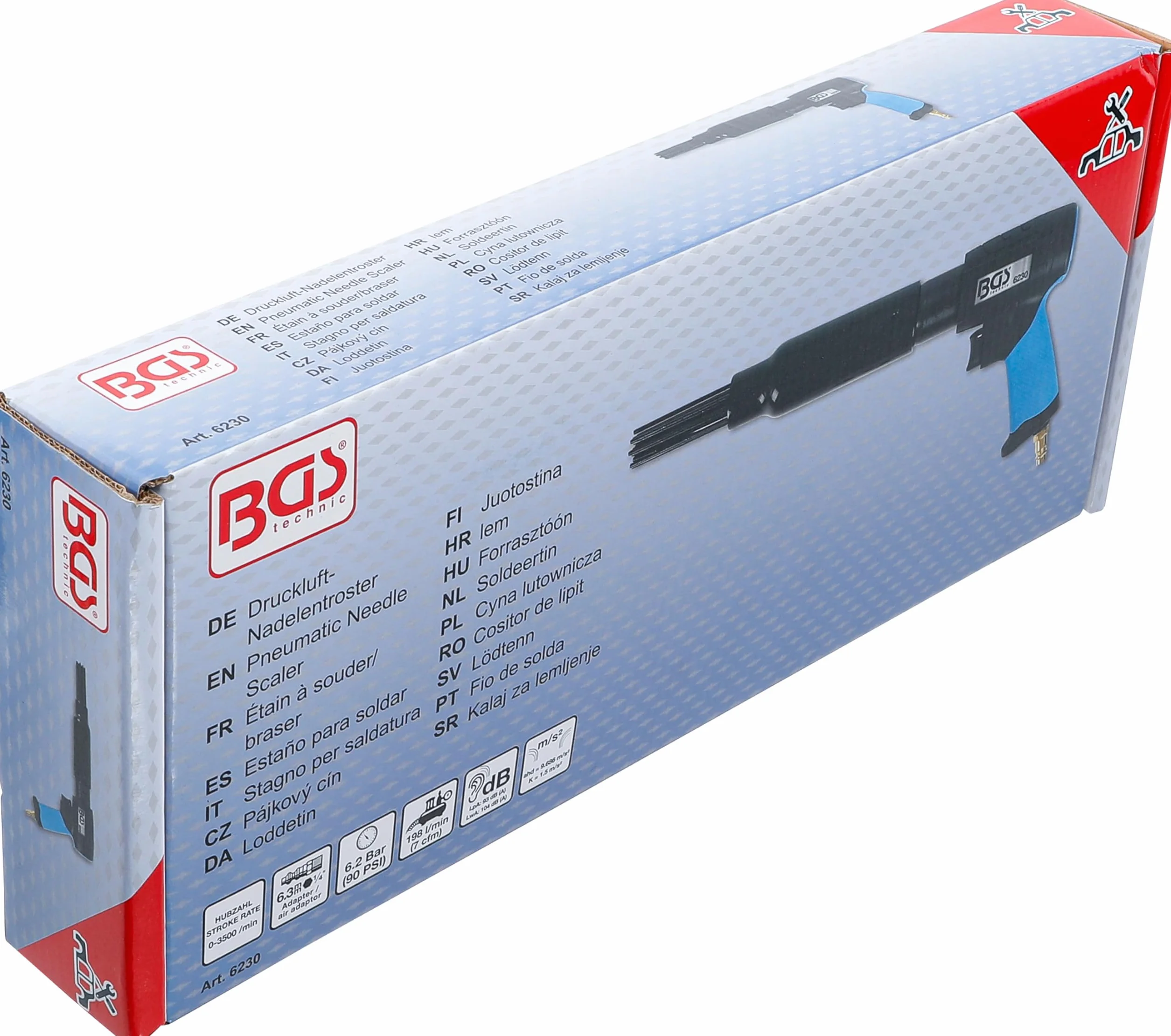 BGS 6230 | Escarificador de agujas neumático