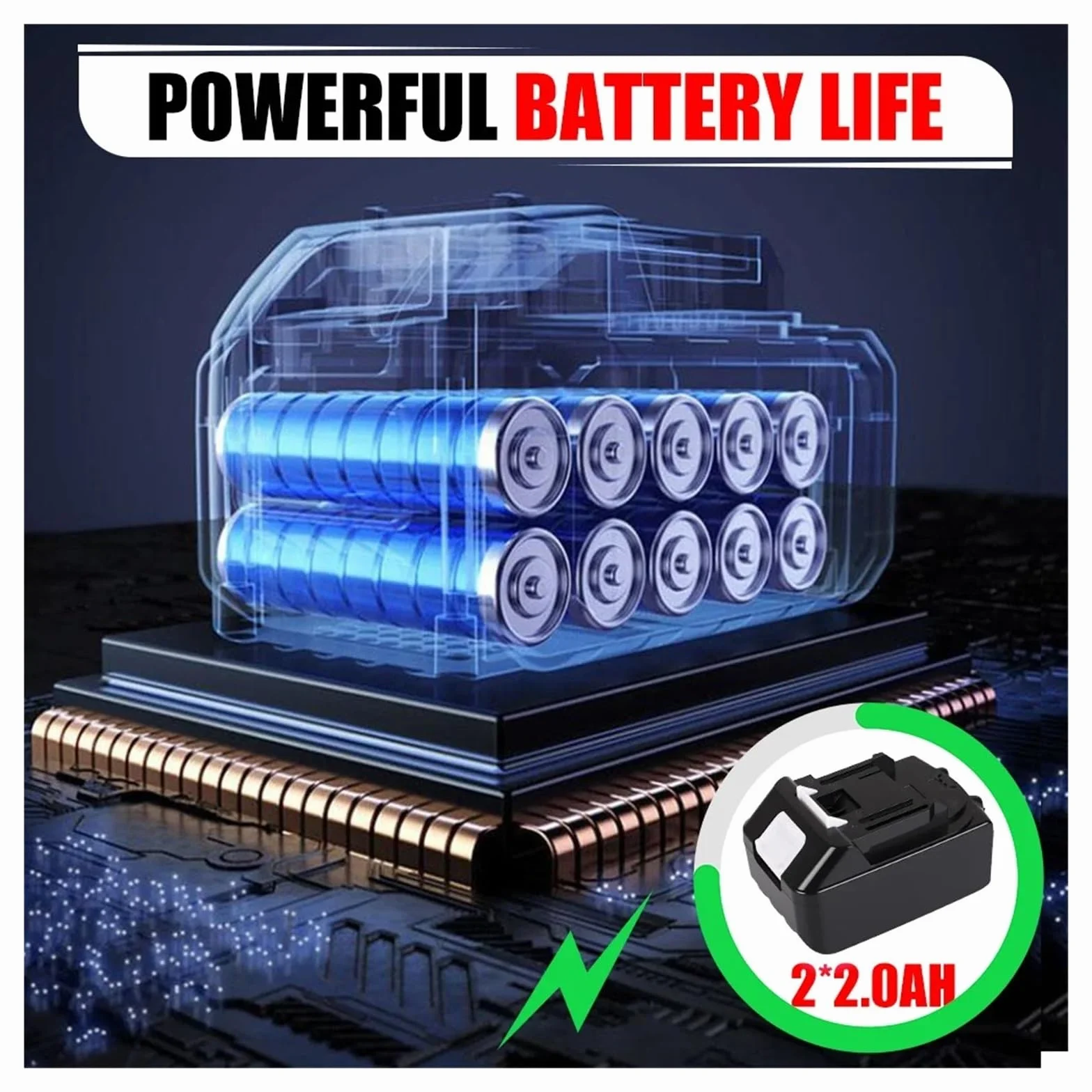 Motocultor Sin Escobillas De 330 RPM, Herramienta Eléctrica Inalámbrica For Césped Y Jardín, Torneado Suelo For Batería 21V Tarea Potente