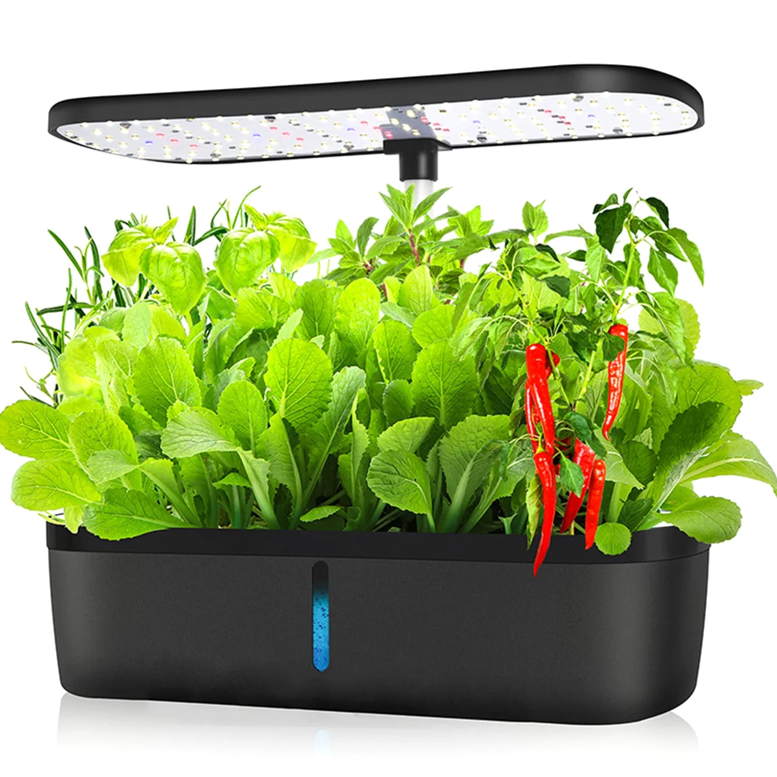 Sistema de Cultivo hidropónico, 12 cápsulas kit de iniciación de jardín para interior con luz crecimiento, Kit de germinación inteligente con función de sincronización de ciclo, Altura Ajustable#2
