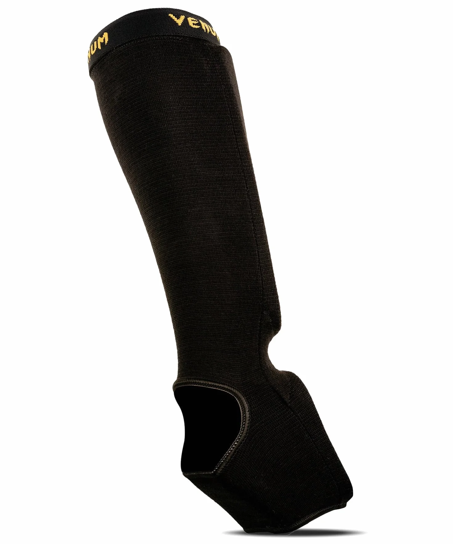 VENUM Kontact Shin Guards, Espinilleras Unisex, Negro/Oro, XS