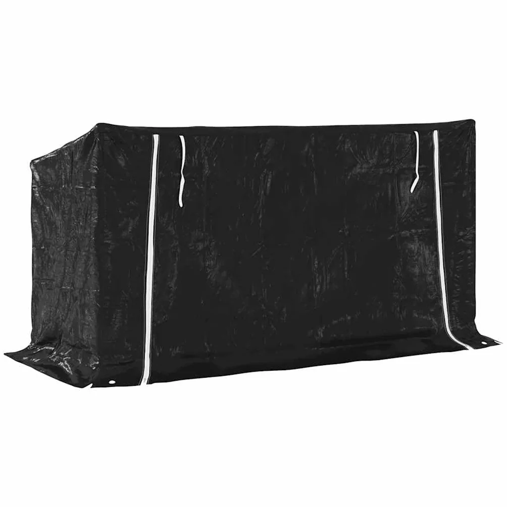 Estantería para leña de acero galvanizado con protección contra la lluvia, 200,5 x 80,5 x 110,5 cm, para guardar leña y leña exterior, con cubierta impermeable