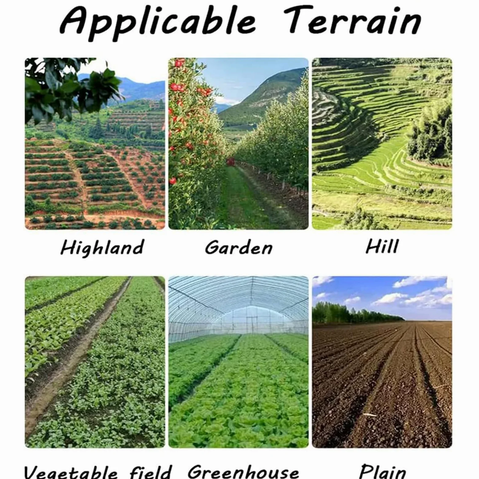 Sembradora manual de jardín para césped y jardín, sembradora de precisión con múltiples puertos de siembra para soja, maní, maíz, algodón y soja