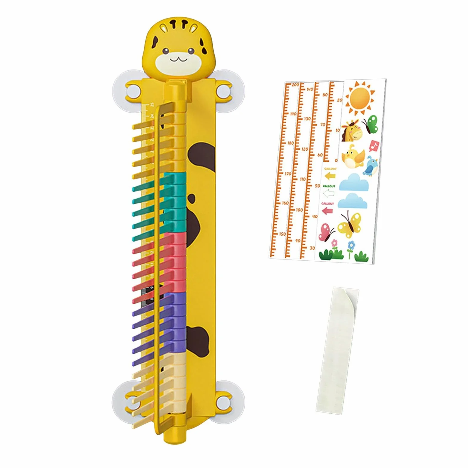Medidor de Salto Vertical Ajustable para niños, Barra de Prueba táctil y Dispositivo de Entrenamiento