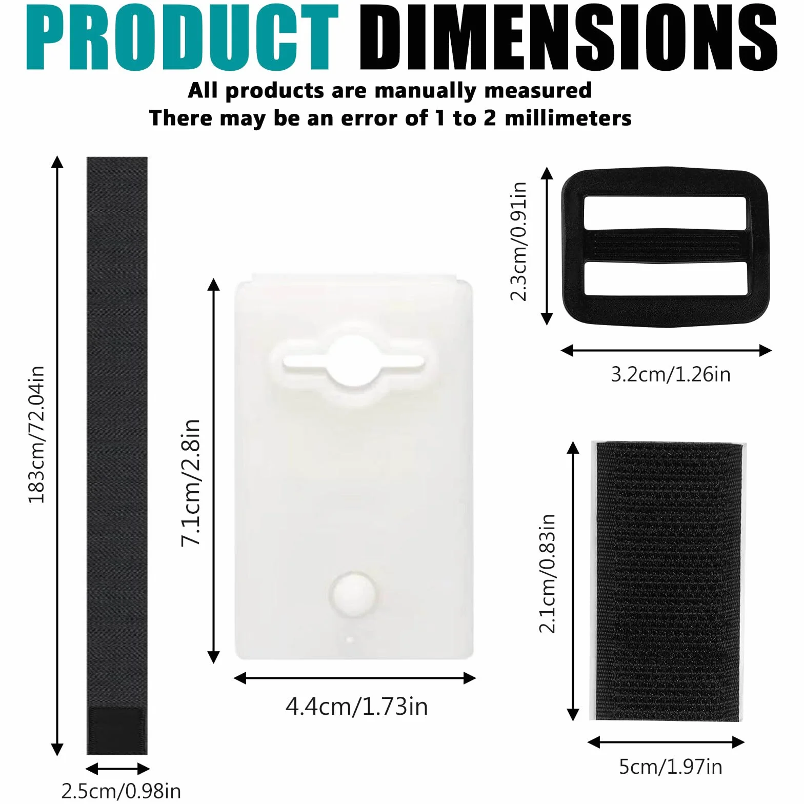 Aicharynic Bandas de sujeción para láminas de piscina, juego de 8 bandas de fijación y grapas, enrollador de piscina, enrollador móvil, lámina solar para sistema de enrollado móvil, para lonas de