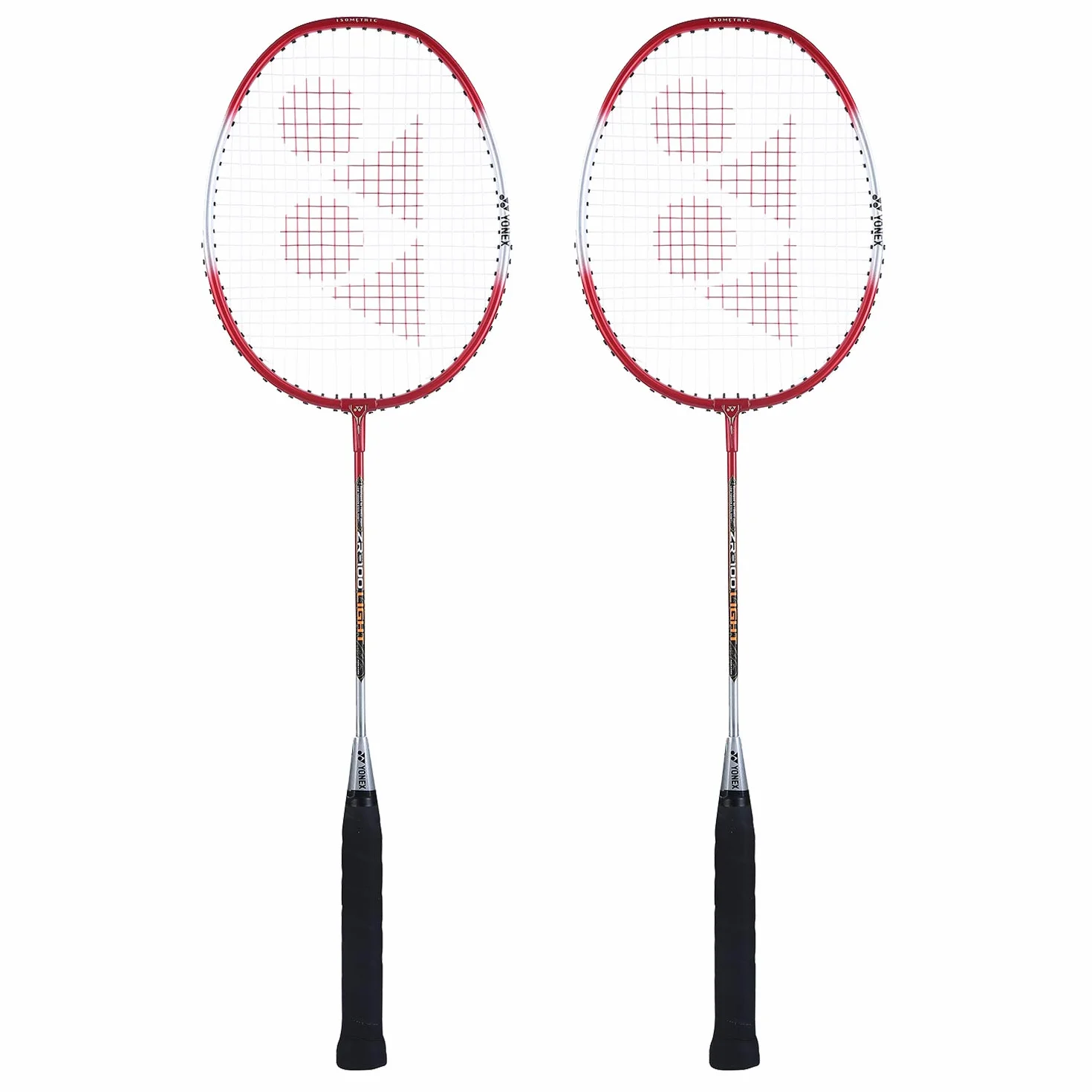 Yonex ZR 100 Raqueta de bádminton de Aluminio Ligero Juego de 2