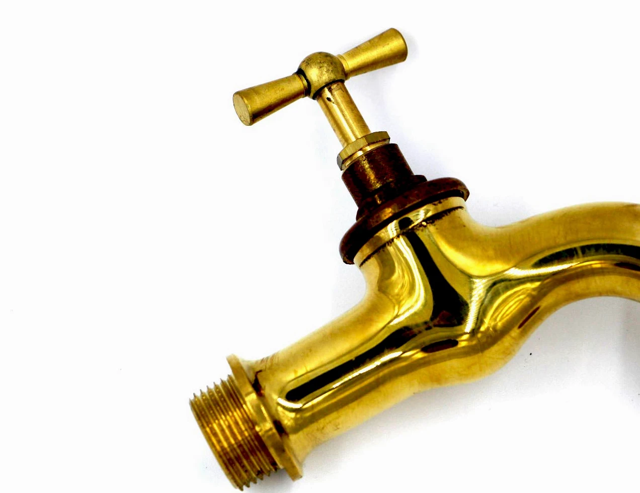 Grifo Jardin con Boca para Manguera 1/2-3/4-1 (1)