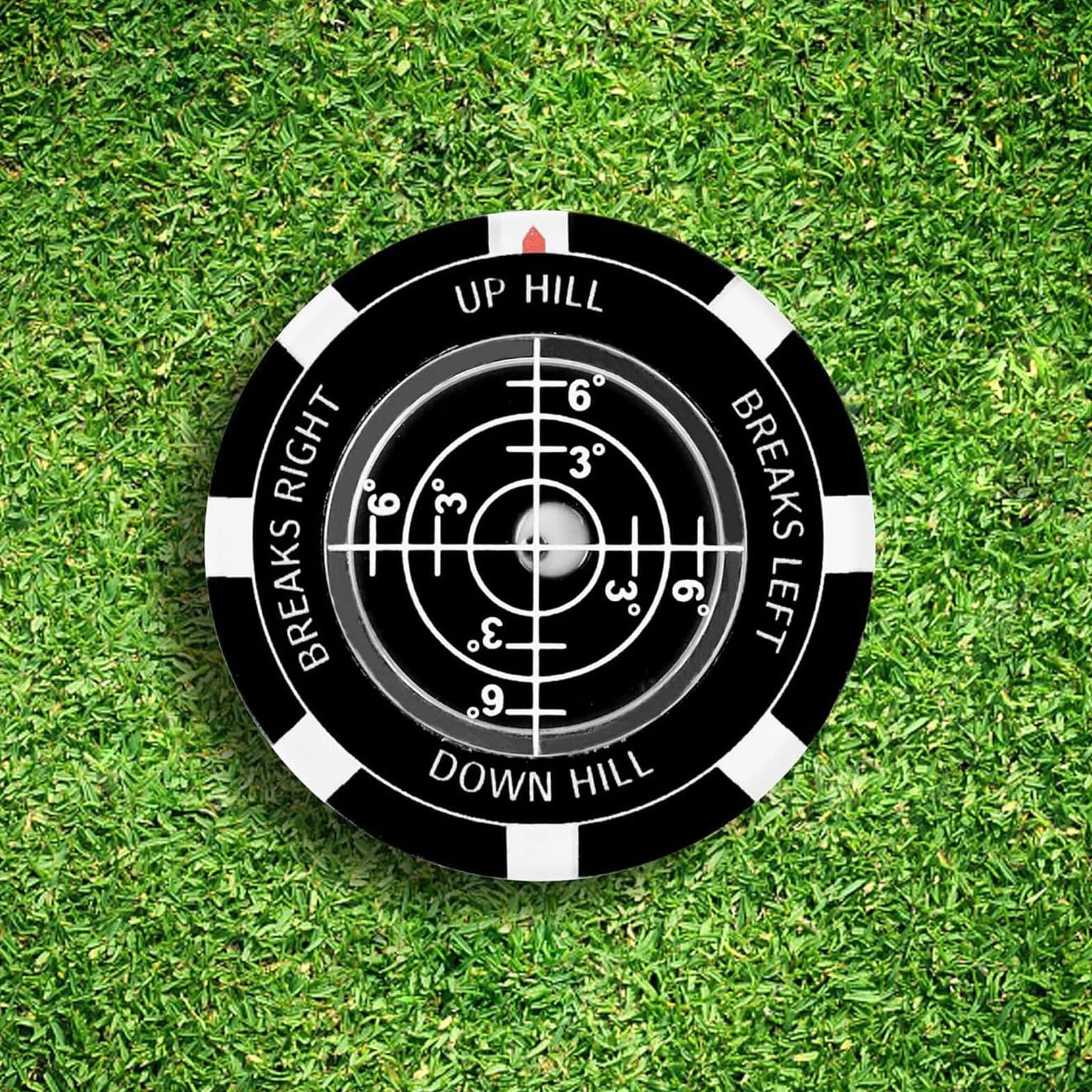 Green Reader Double Sided Level Golf Reading Aid Training Accessory for Golfers
