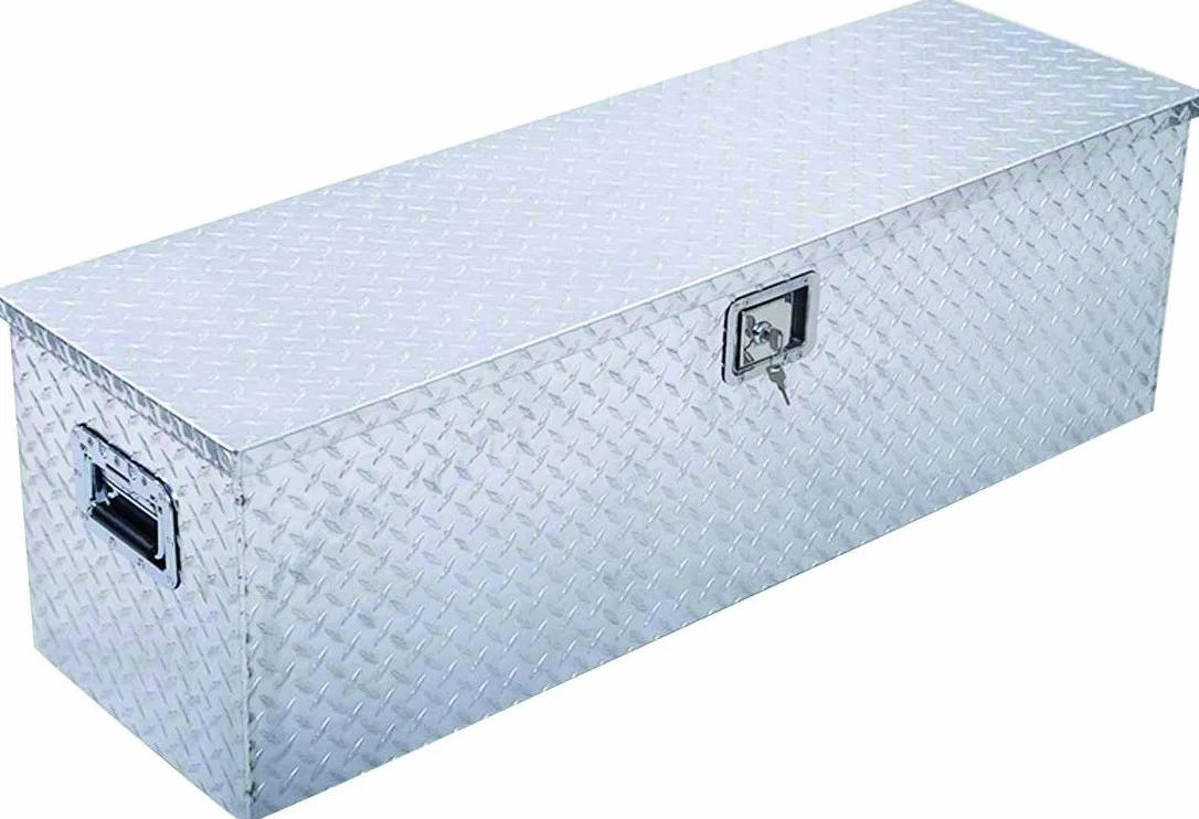 Baúl portaequipajes V-123 de aluminio