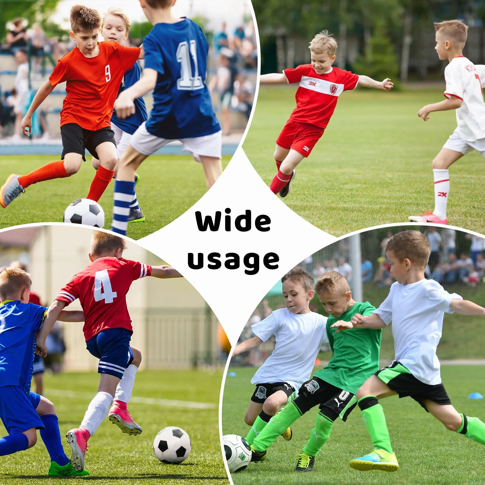 Fútbol Calcetines y Espinilleras para Niños