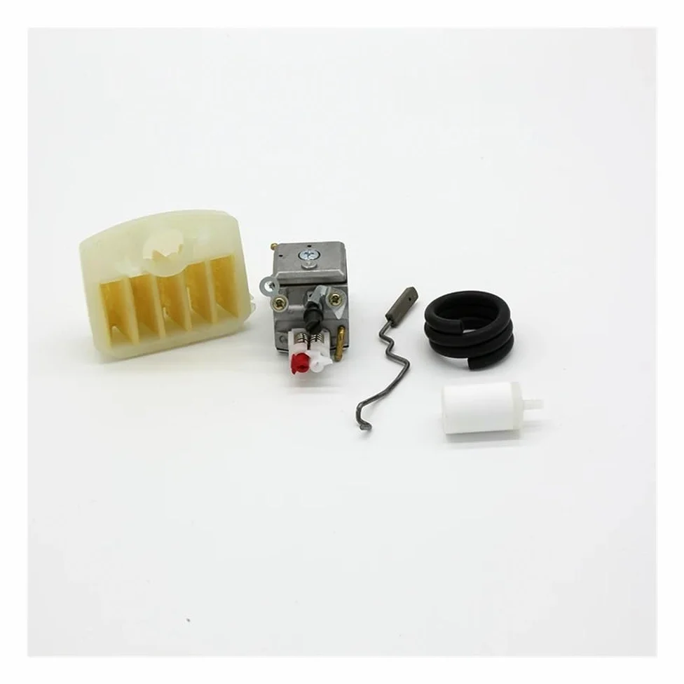 Juego de Varillas de Acelerador y Filtro de Aire for carburador de Motosierra de Gasolina 340, 345, 346, 350, 351 y 353 Replacement Parts