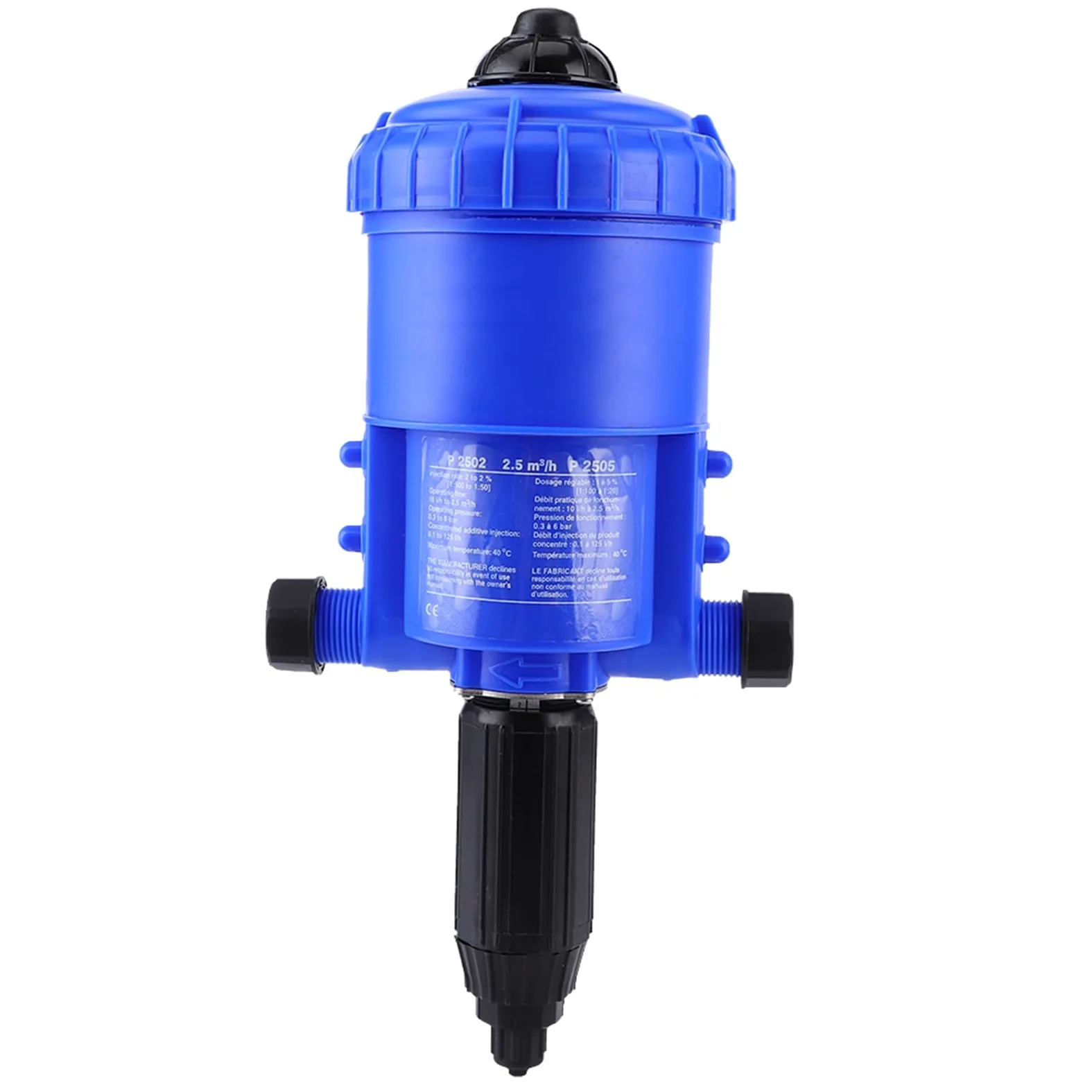 Bomba Inyectora de Fertilizante, Bomba Dosificadora de Agua Ajustable, Dispositivo de Dosificación Automática, Inyector de Riego para Jardín
