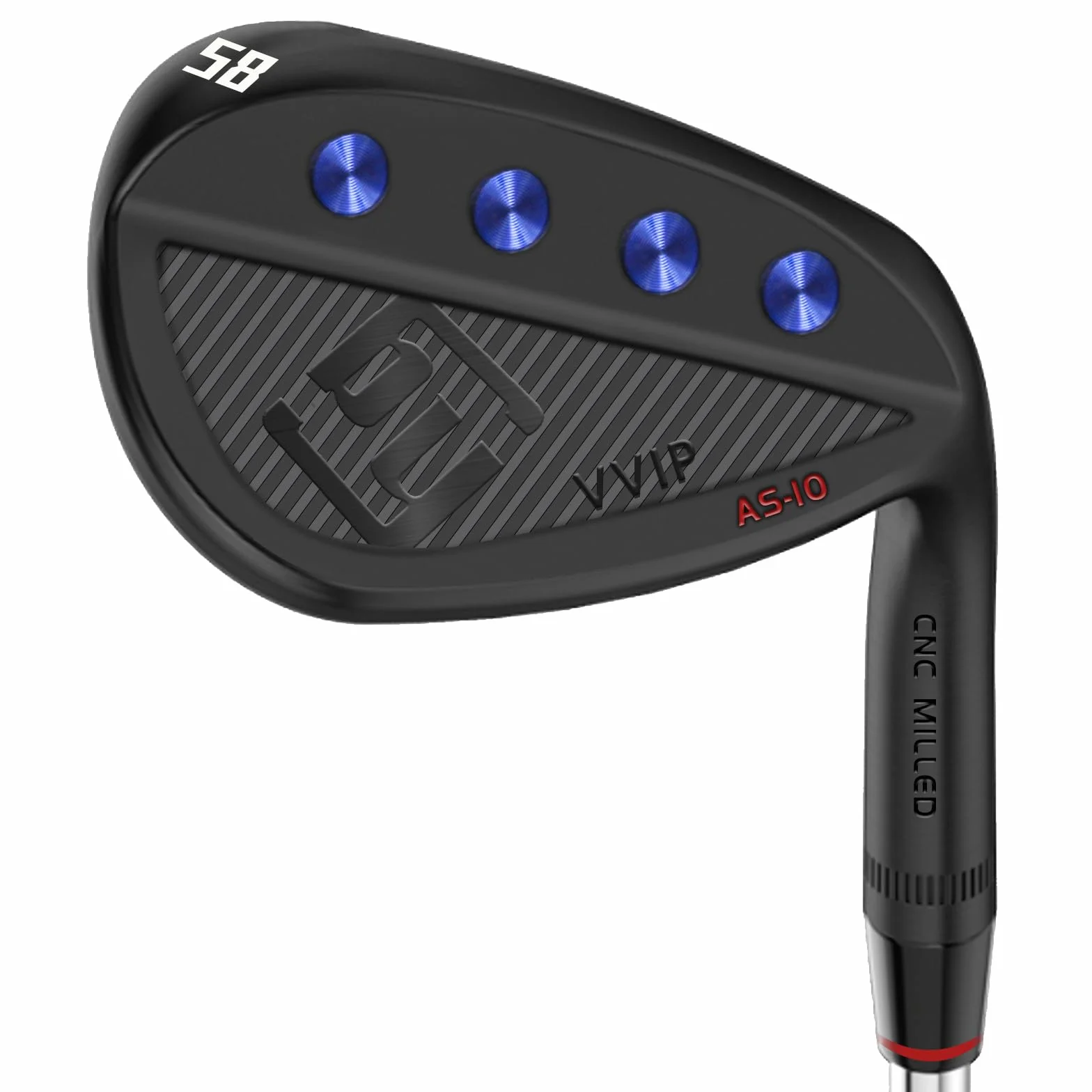 Yamato Juego de cuñas de golf forjadas 50/52/54/56/58/60 cara fresada giro alto