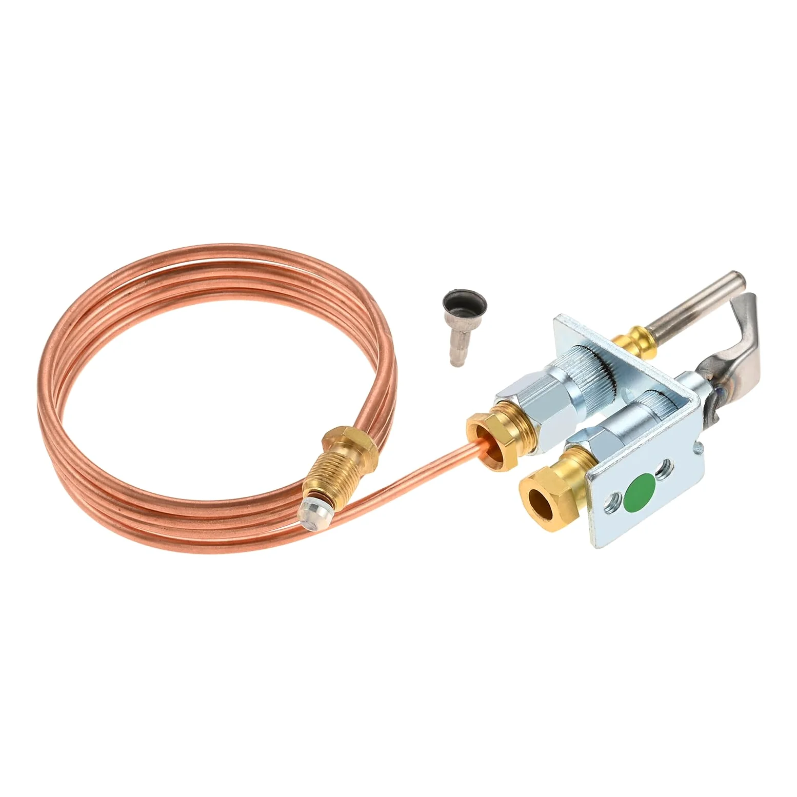 1 juego de quemador piloto Q314A4586 con termopar for hornos de gas, calderas y calentadores de agua. Quemador piloto de gas propano natural.,práctico