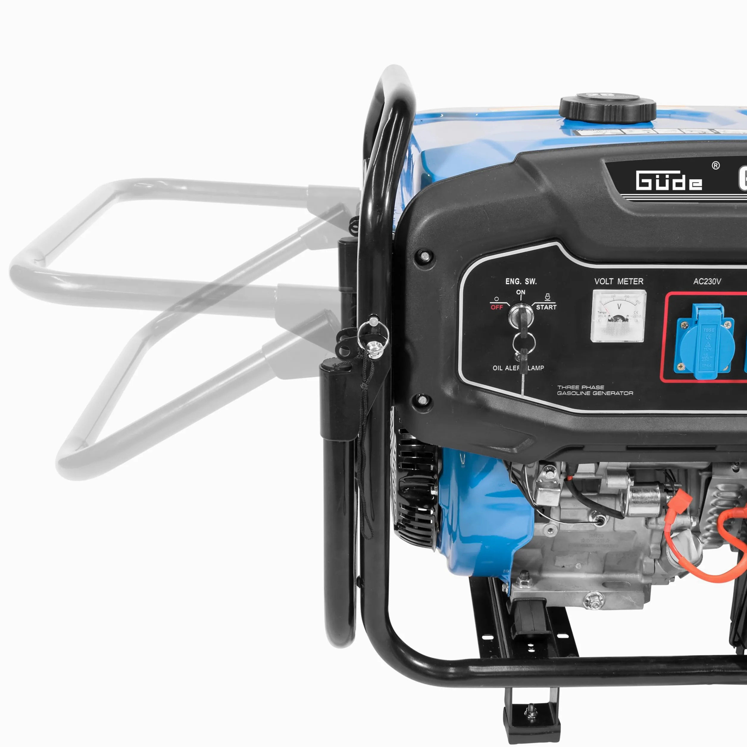Güde GSE 8701 RS - Generador de corriente a gasolina