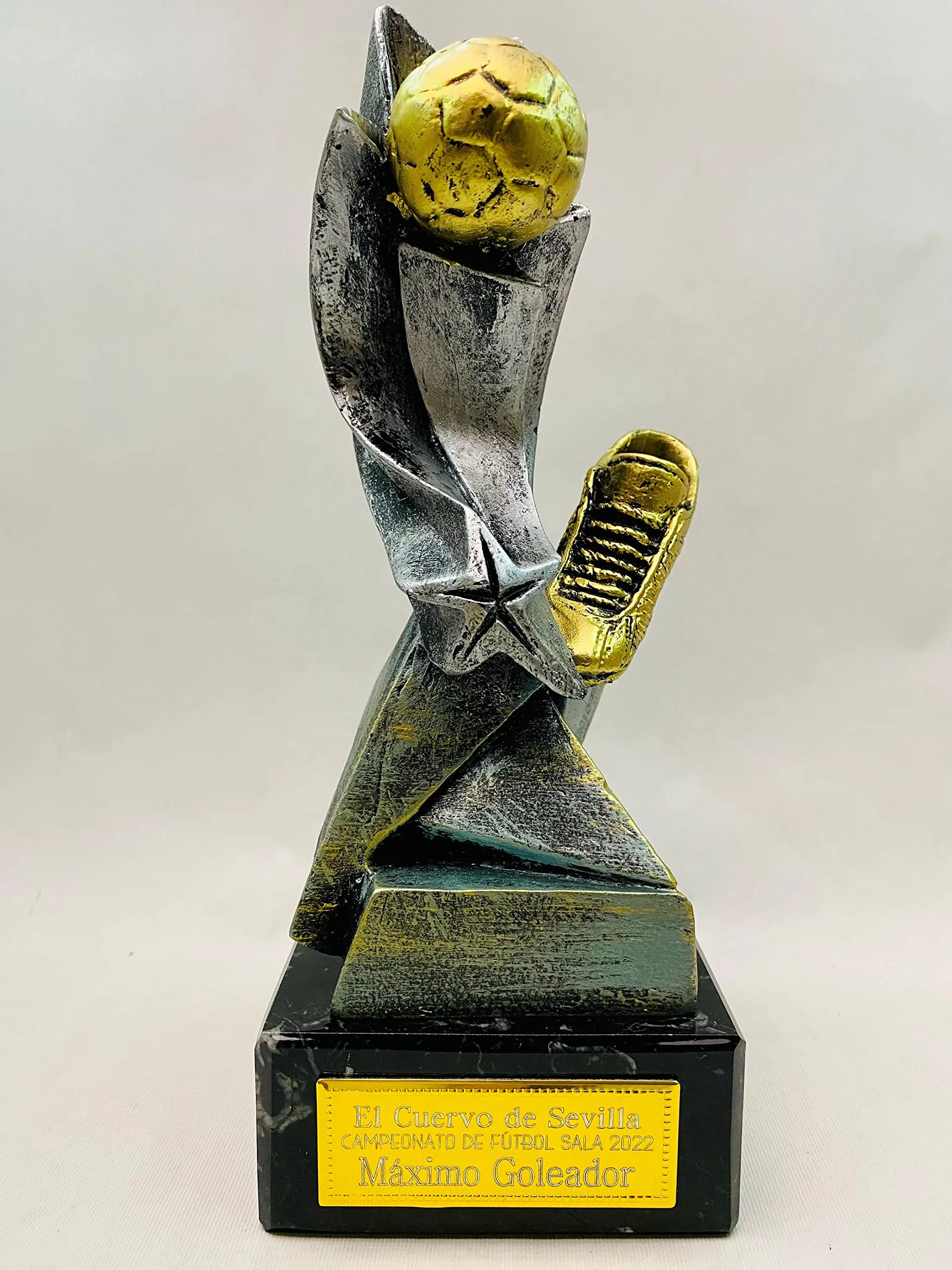 Trofeos Fútbol Pichichi Grabados Mejor Jugador Personalizado