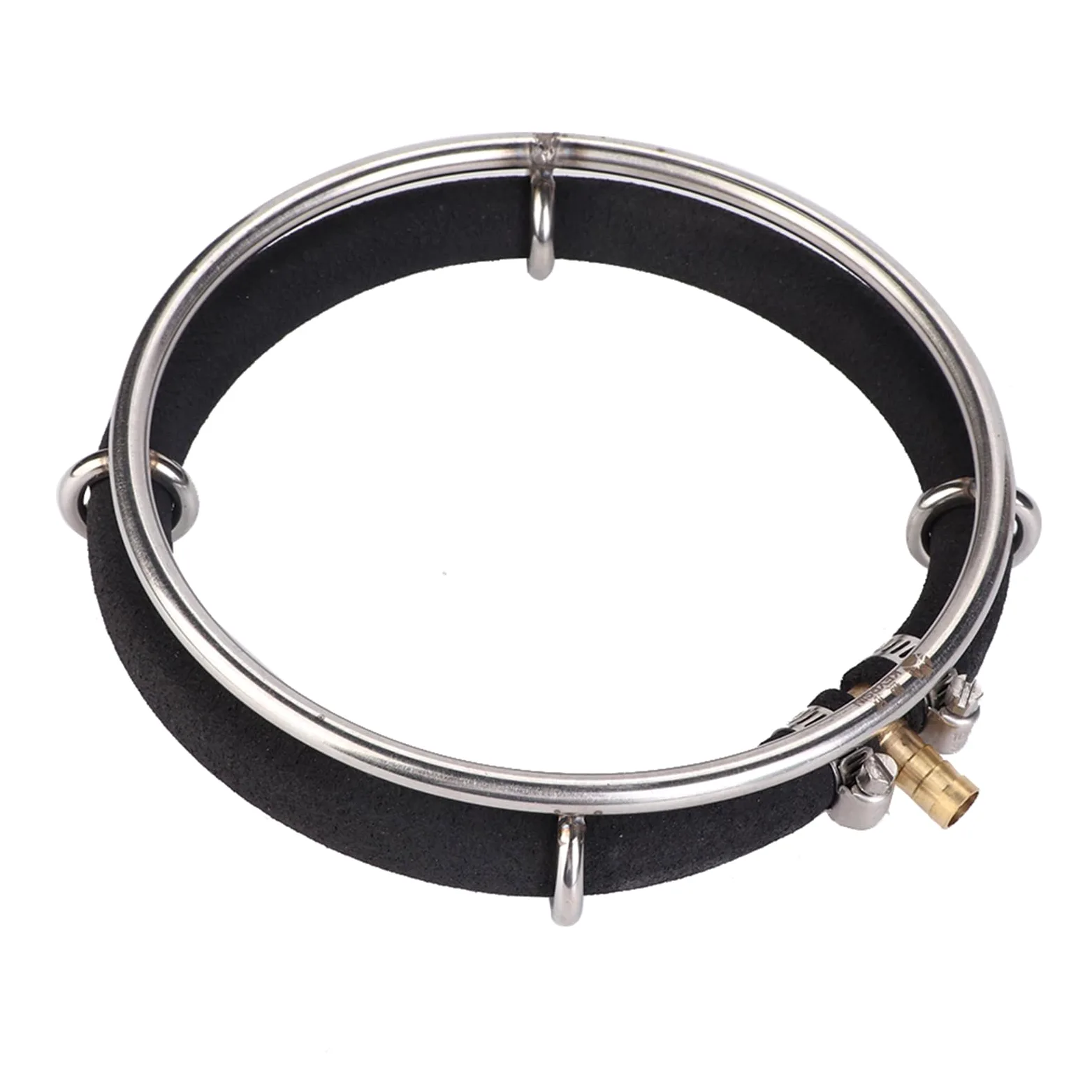 Anillo aireador japonés para estanque Koi, aireación de oxígeno, salida japonesa para estanques koi, pero también para oxigenación en estanques de jardín (1 correa/diámetro de 40 cm)