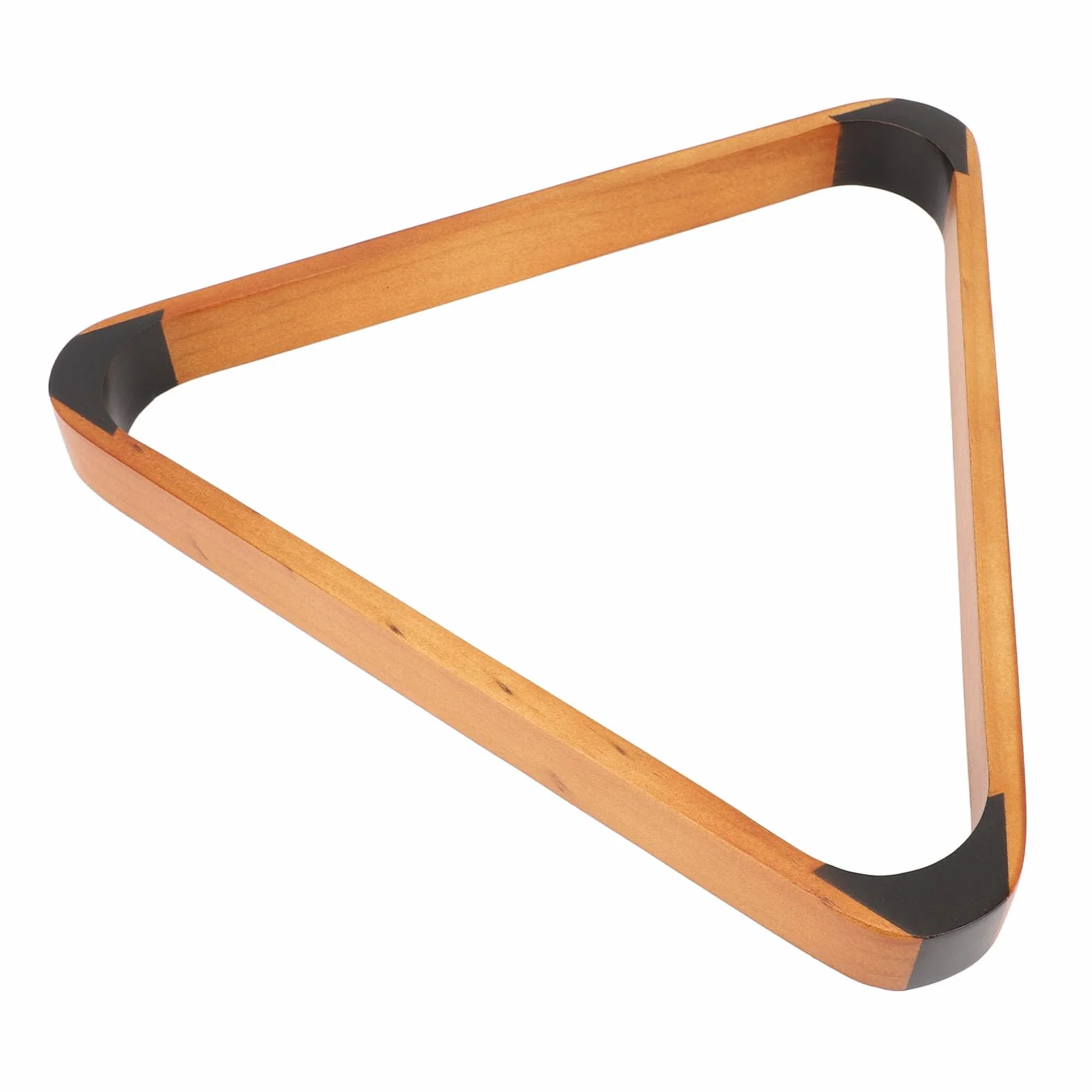 Estante Triangular para Bolas de Billar de 9 Bolas, Pino Británico de Lujo, Mesa Estándar