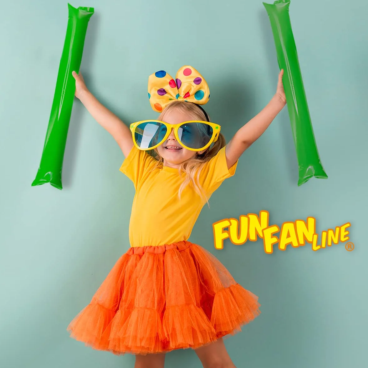 Thunder Sticks Inflables Aplaudidores Hinchables Reutilizables Pack 25 Pares para Animación Deportiva