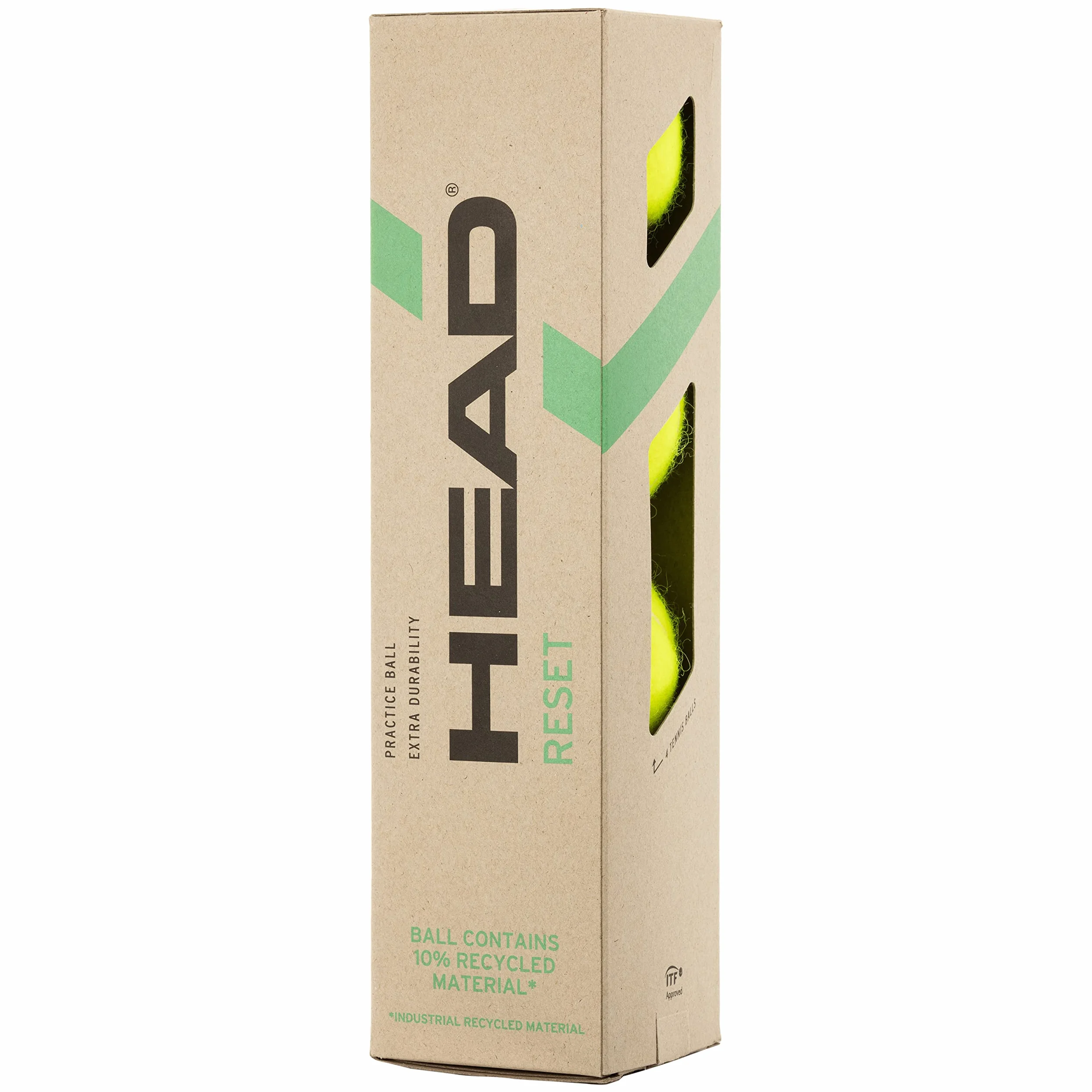 Head Tennis Balls 4-Pack Tin
