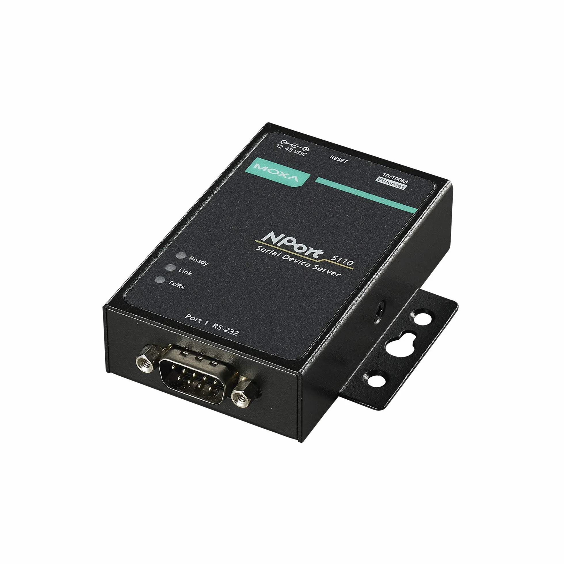 Moxa NPort 5110 Conector Macho DB9 RS232 Servidor de Dispositivo Serie