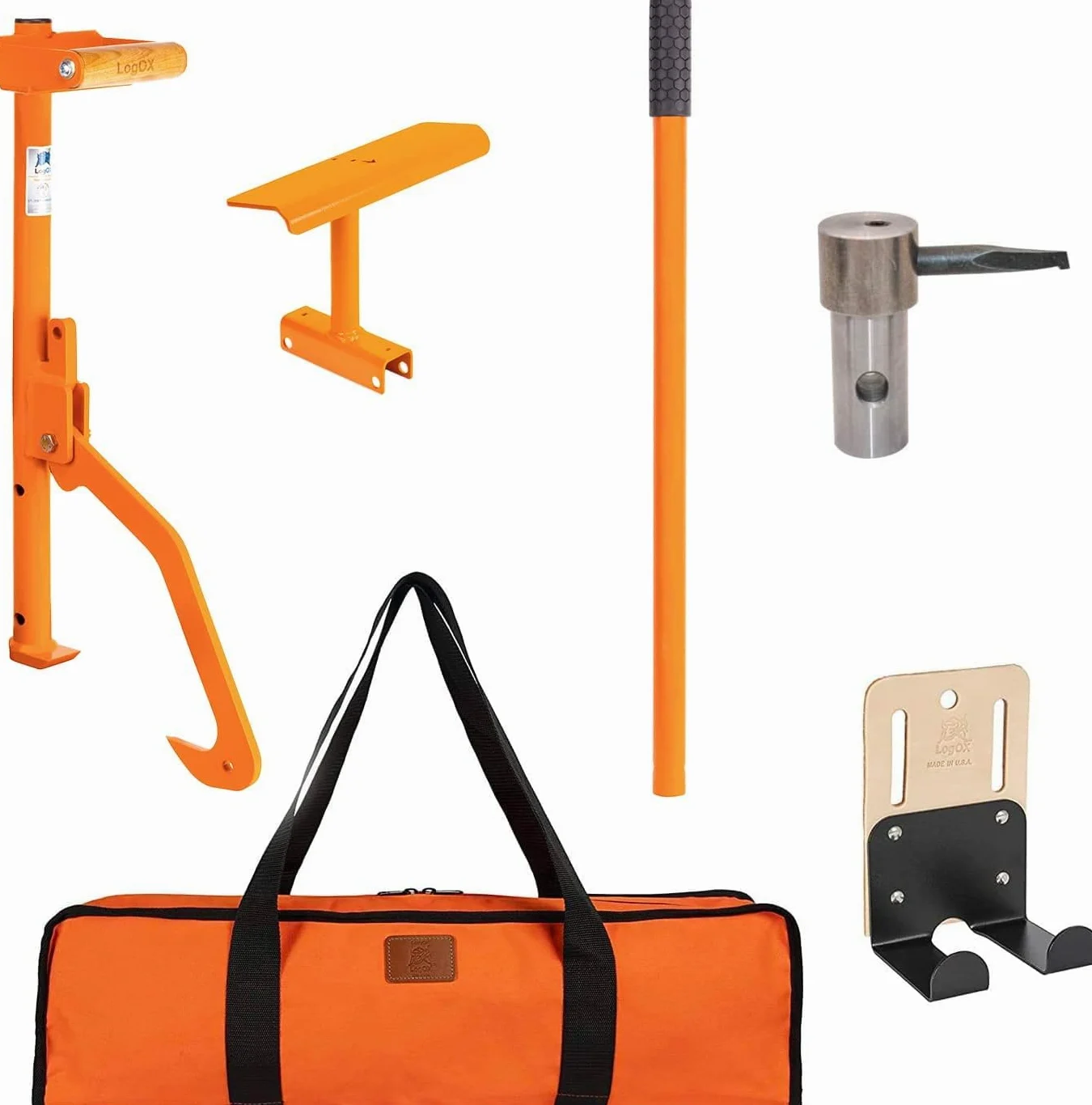 LogOX - Paquete Forestal: Incluye Multiherramienta Forestal 3 en 1, Funda transportadora, Accesorio Pickaroon PickOX y Bolsa CarryOX