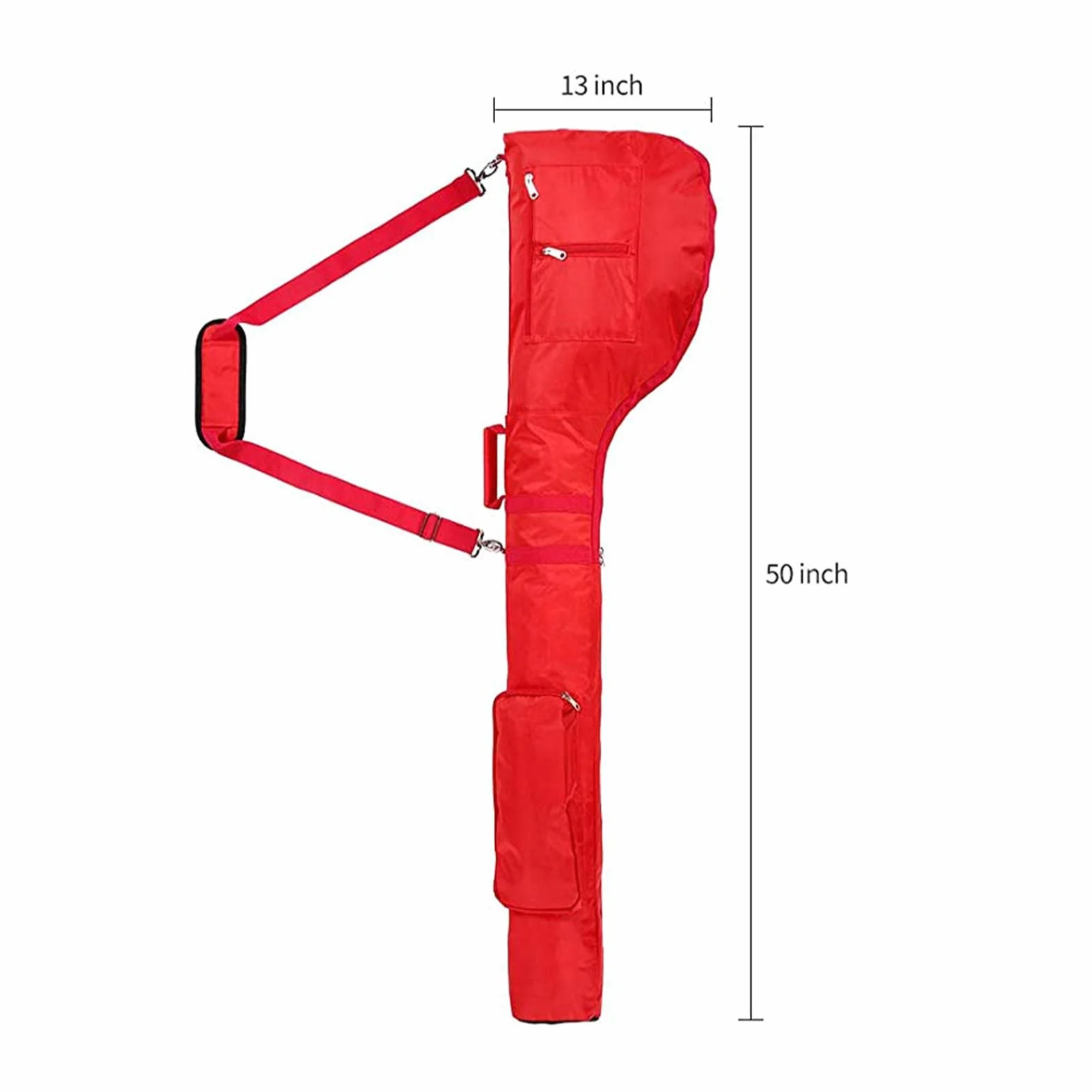 Bolsa de transporte impermeable plegable para campo de conducción y club de golf