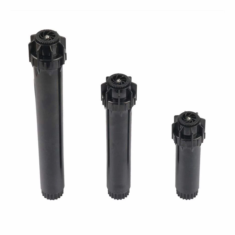 Boquilla de nebulización para riego de Jardines LR 0 ° ~ 360 ° Ajustable Invernadero césped de la Yarda del jardín de riego de jardinería de riego Boquillas 10Pcs 1/2" Pop-up Los difusores Cabeza (Co