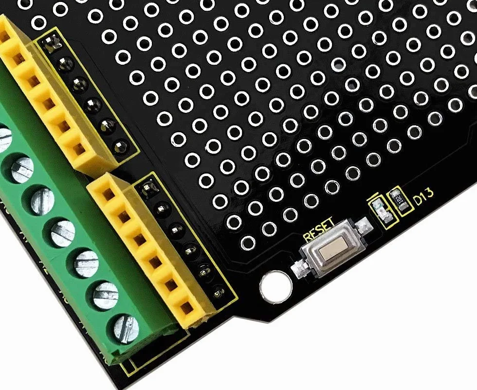 KEYESTUDIO Proto Screw Shield Placa de expansión para Arduino UNO R4 R3