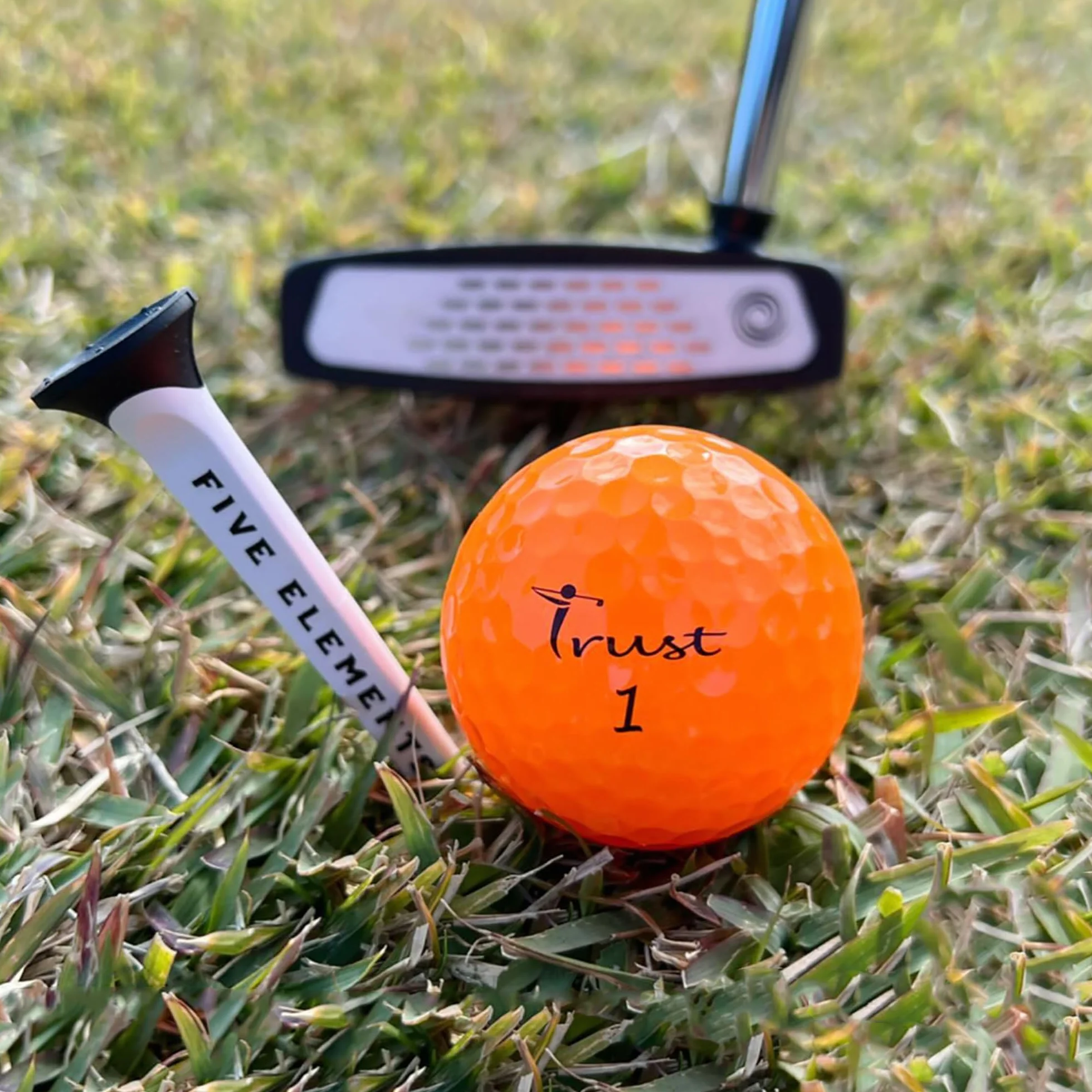 Trust Bolas de Golf Panther 12/48 Bolas Blanco Amarillo Naranja Cubierta de Uretano Núcleo Big MAX