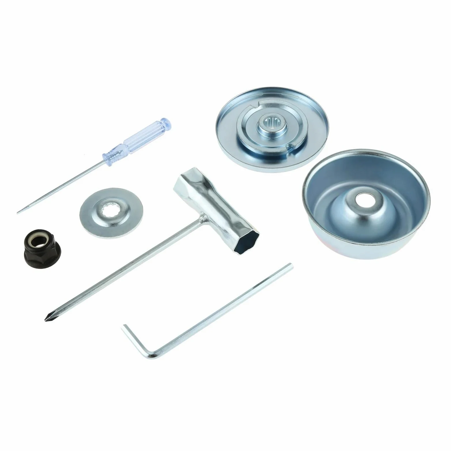 7 unids/set máquina de jardín cortacésped cuchilla arandela Kit apto para FS36 FS40 FS55 desbrozadora cortadora hilo