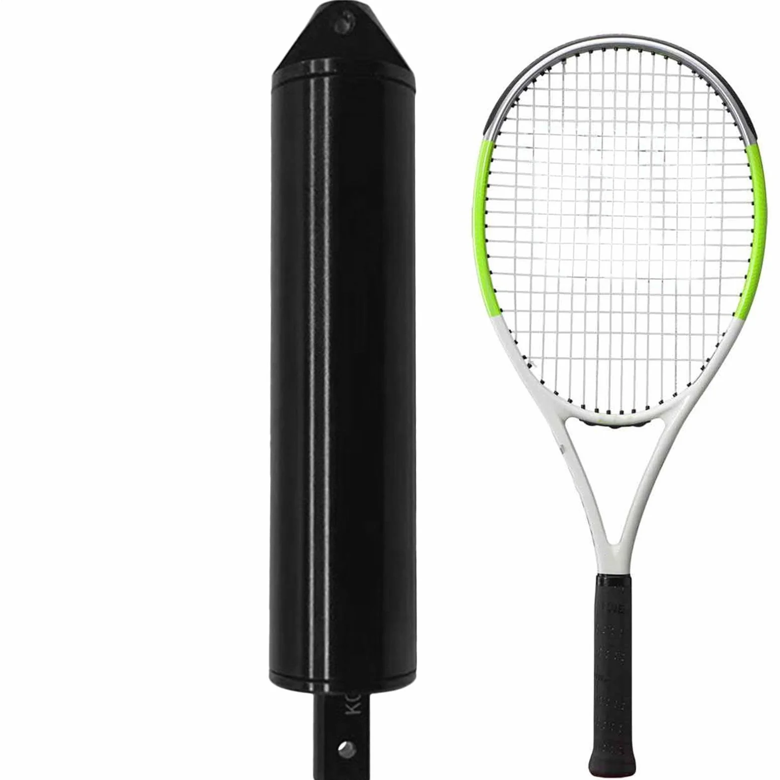 Calibrador de tensión de cuerdas para raquetas de bádminton, tenis y squash