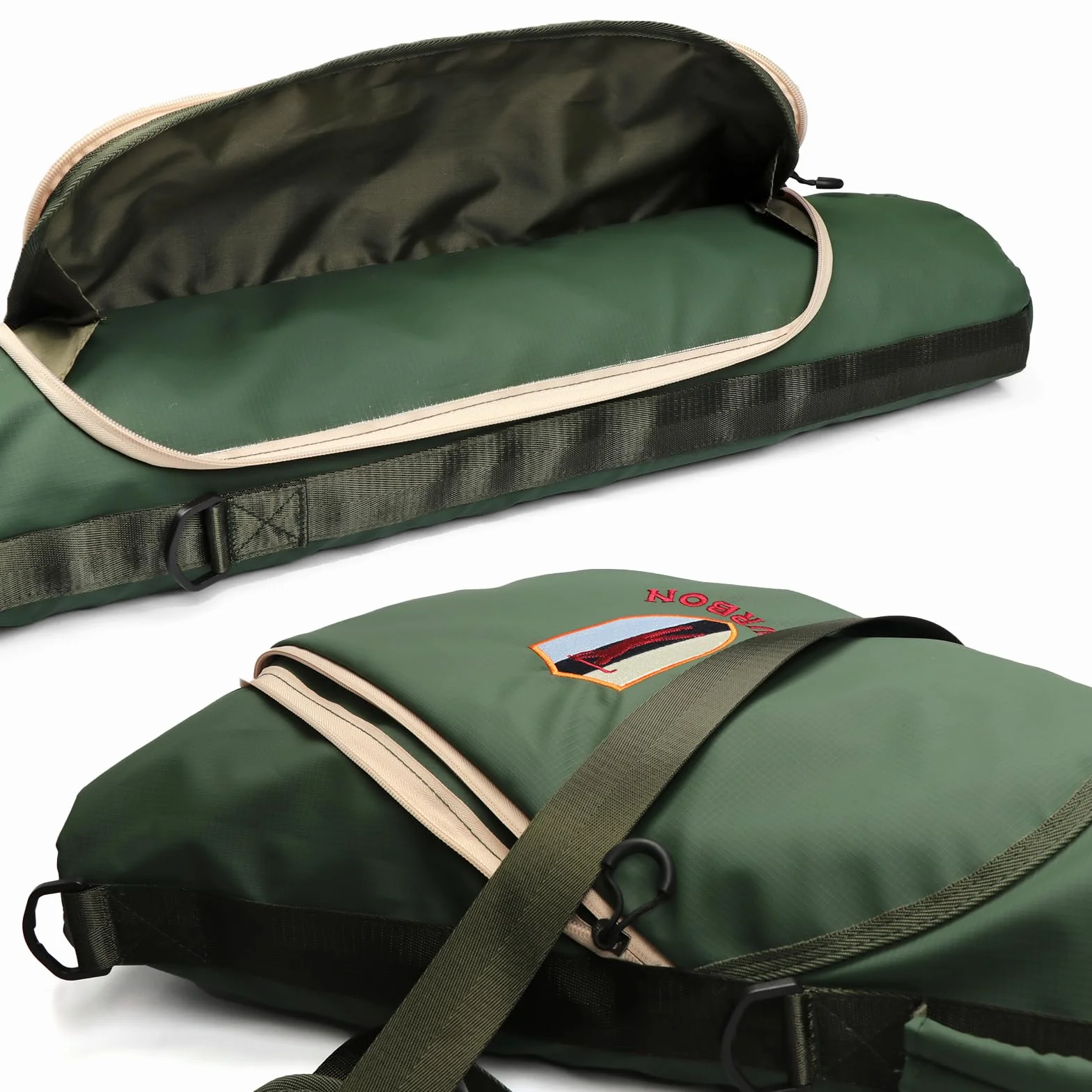 TOURBON Bolsa de Golf portátil de Nailon Plegable para Viajes