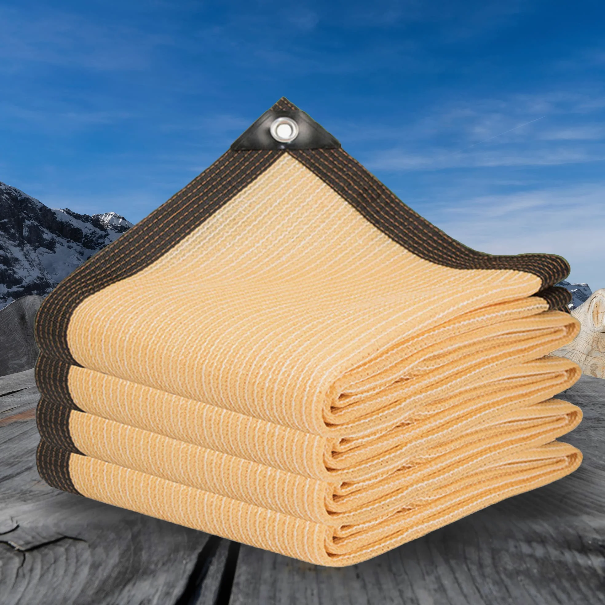 Malla Ocultacion Red de Sombra Tela para Sombra con Ojales 2x8m Toldo Vela Telas para Toldos Exterior Terraza es HDPE 12 Pin Tela para Sombra Resistente a Los 90% Rayos UV Malla Sombreadora