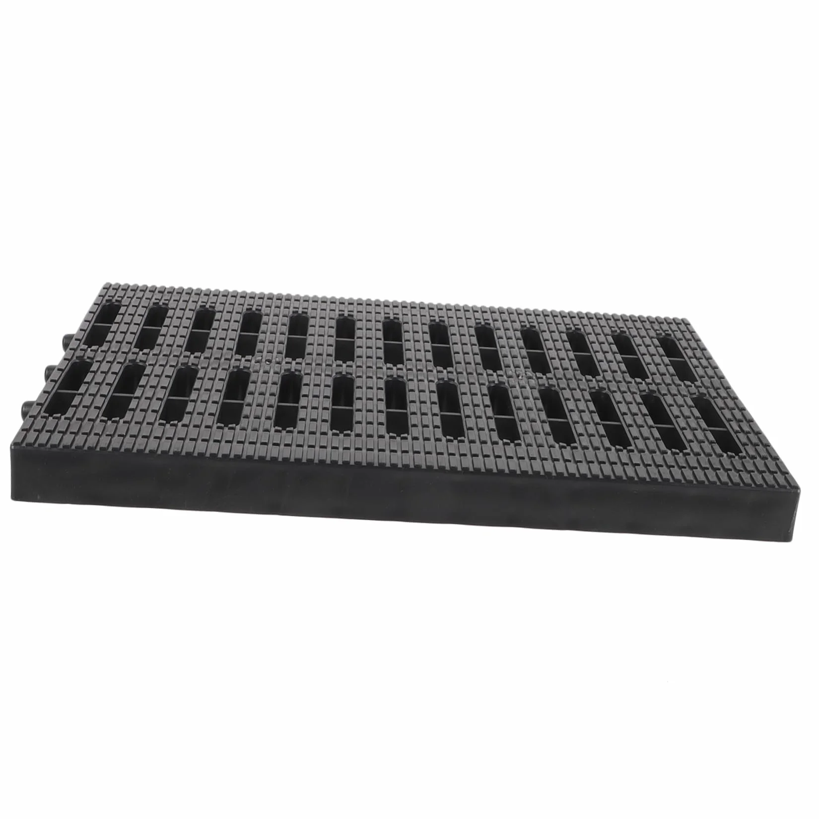 DOITOOL Rejilla De Drenaje De Plástico para Jardín Y Cocina Cubierta De Alcantarilla con Alta Capacidad De Carga Y Fácil Limpieza Ideal para Garajes Patios Y Áreas Exteriores 7.87X7.87X0.87