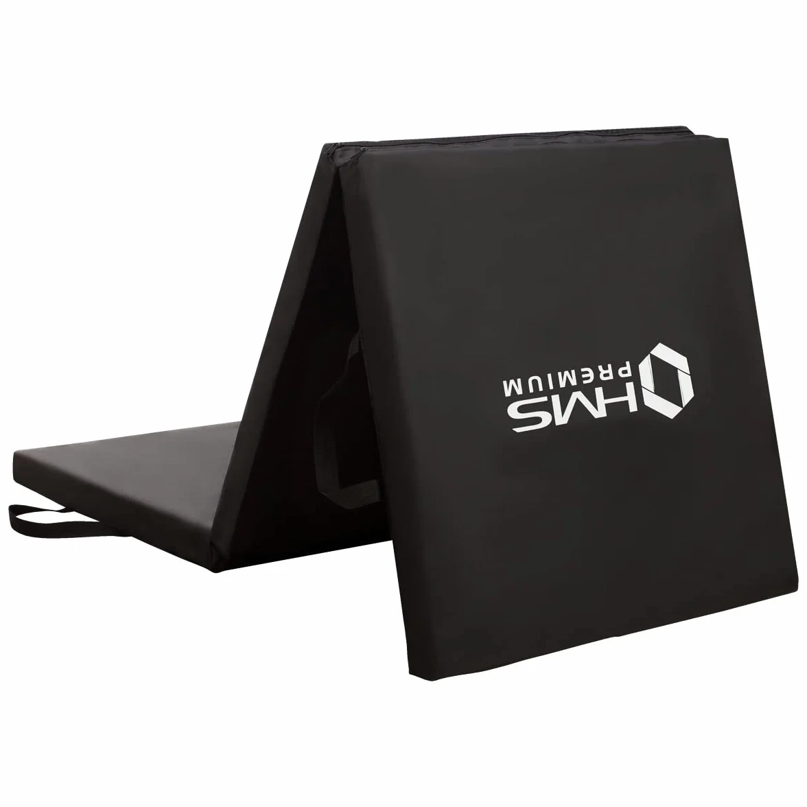 Colchoneta de gimnasia plegable 180 x 60 x 5 cm Negro