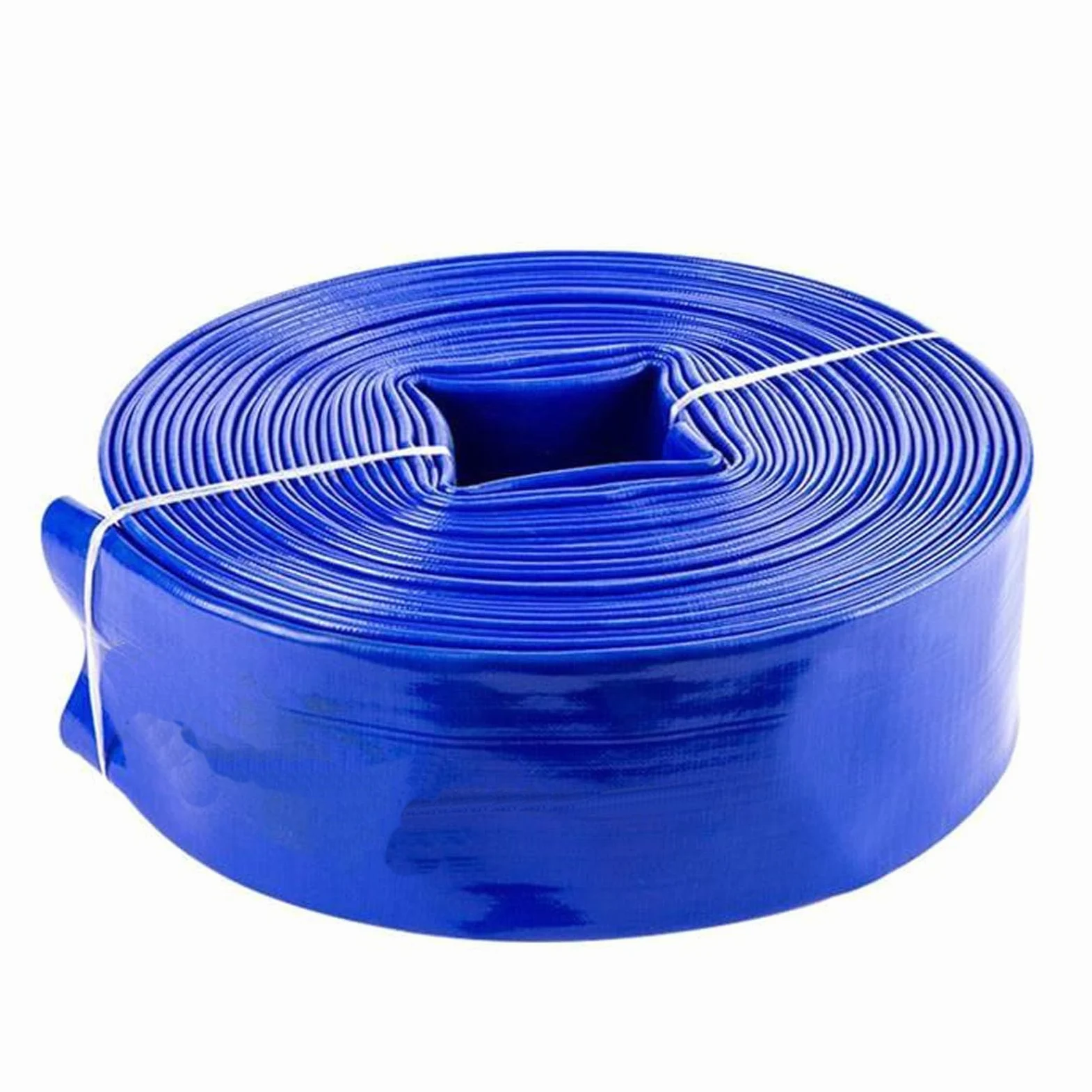 Manguera de descarga de agua, revestimiento de PVC flexible para bombas sumergibles, 50 m de longitud, ideal para drenaje y transferencia general de agua